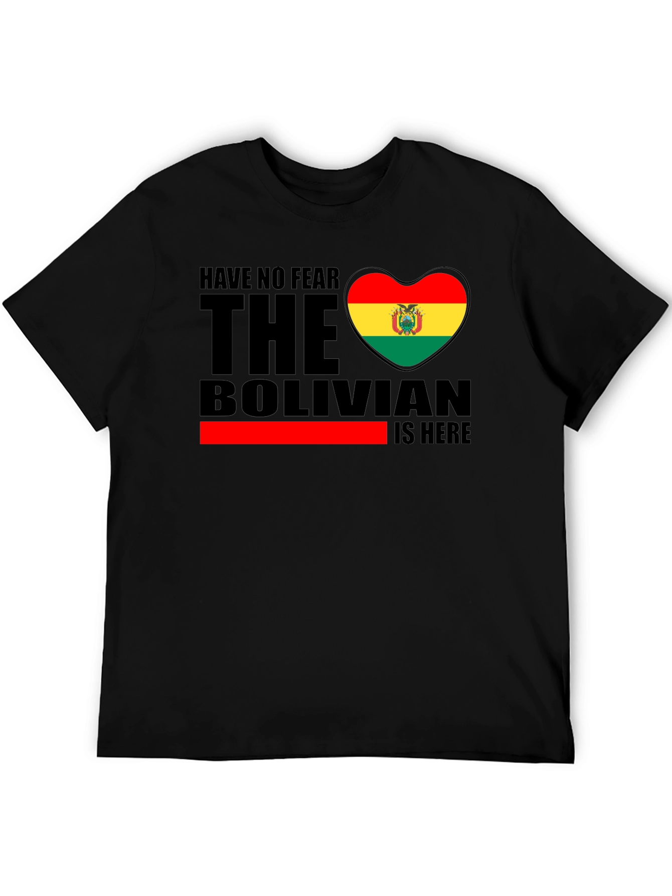 Bolivian Pride Black T-Shirt