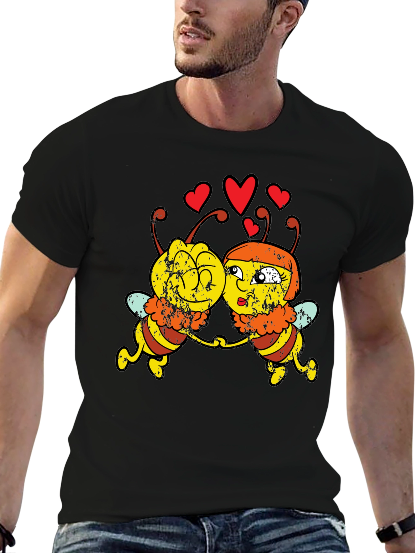 Love Bees Graphic Tee