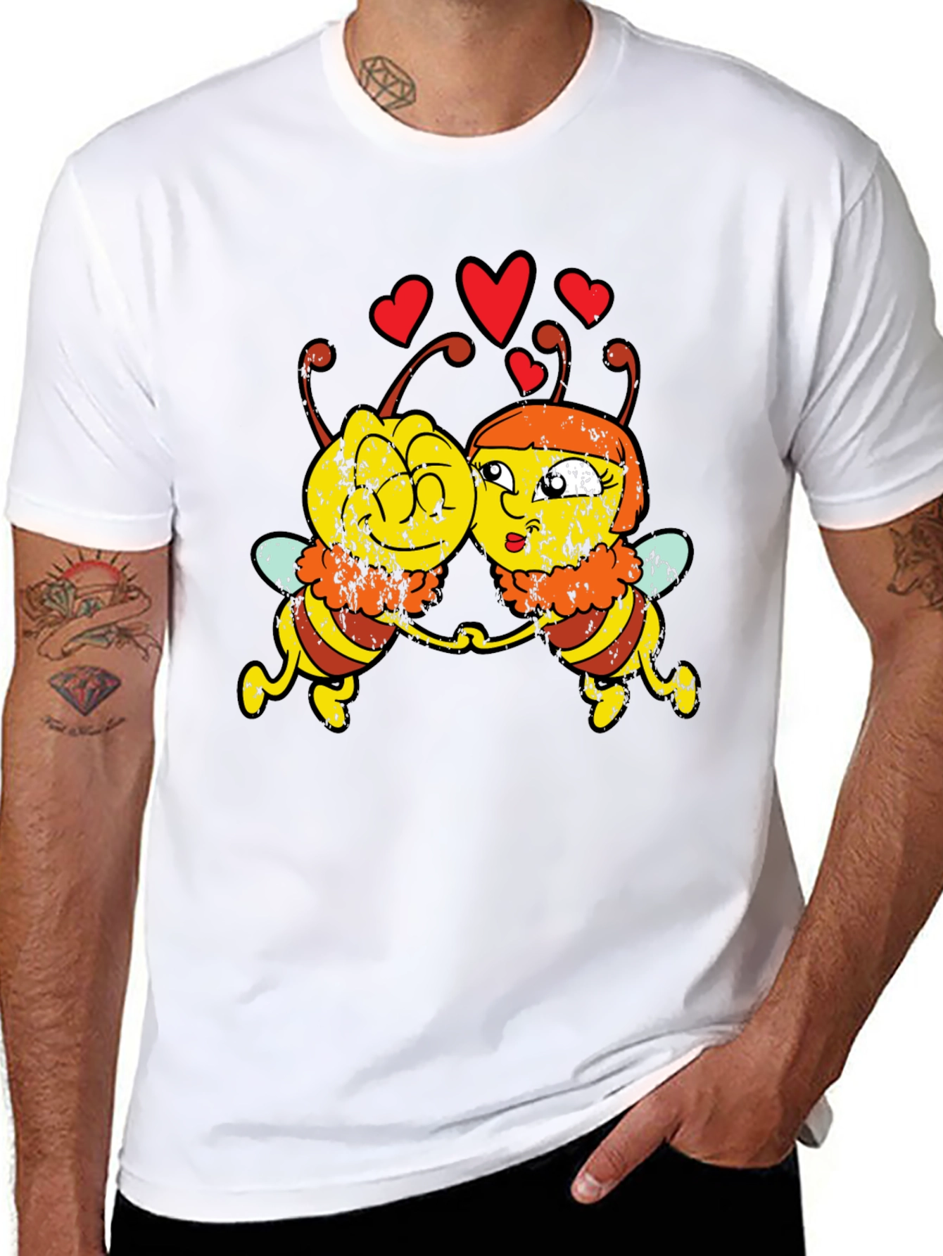 Love Bees Graphic Tee