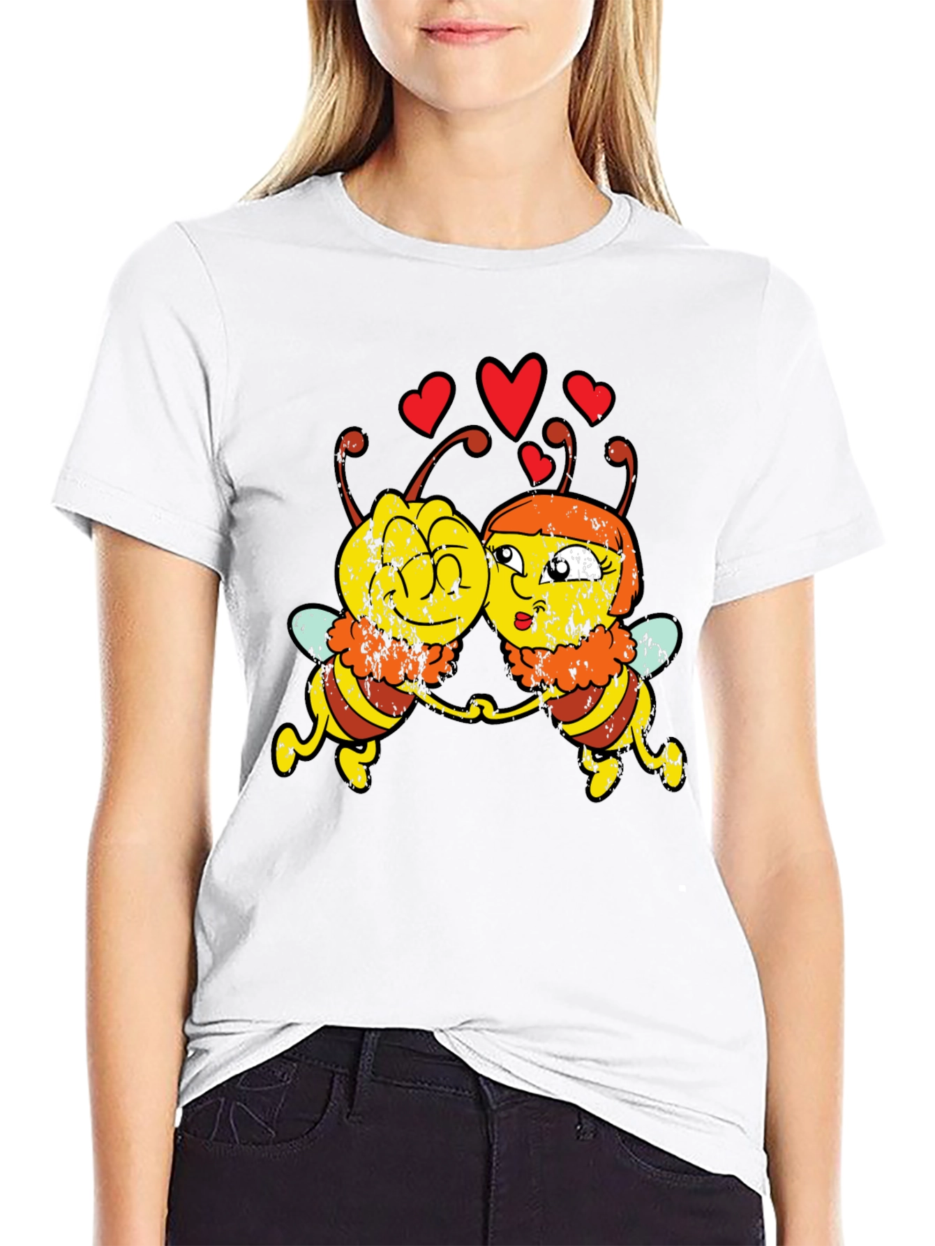 Love Bees Graphic Tee