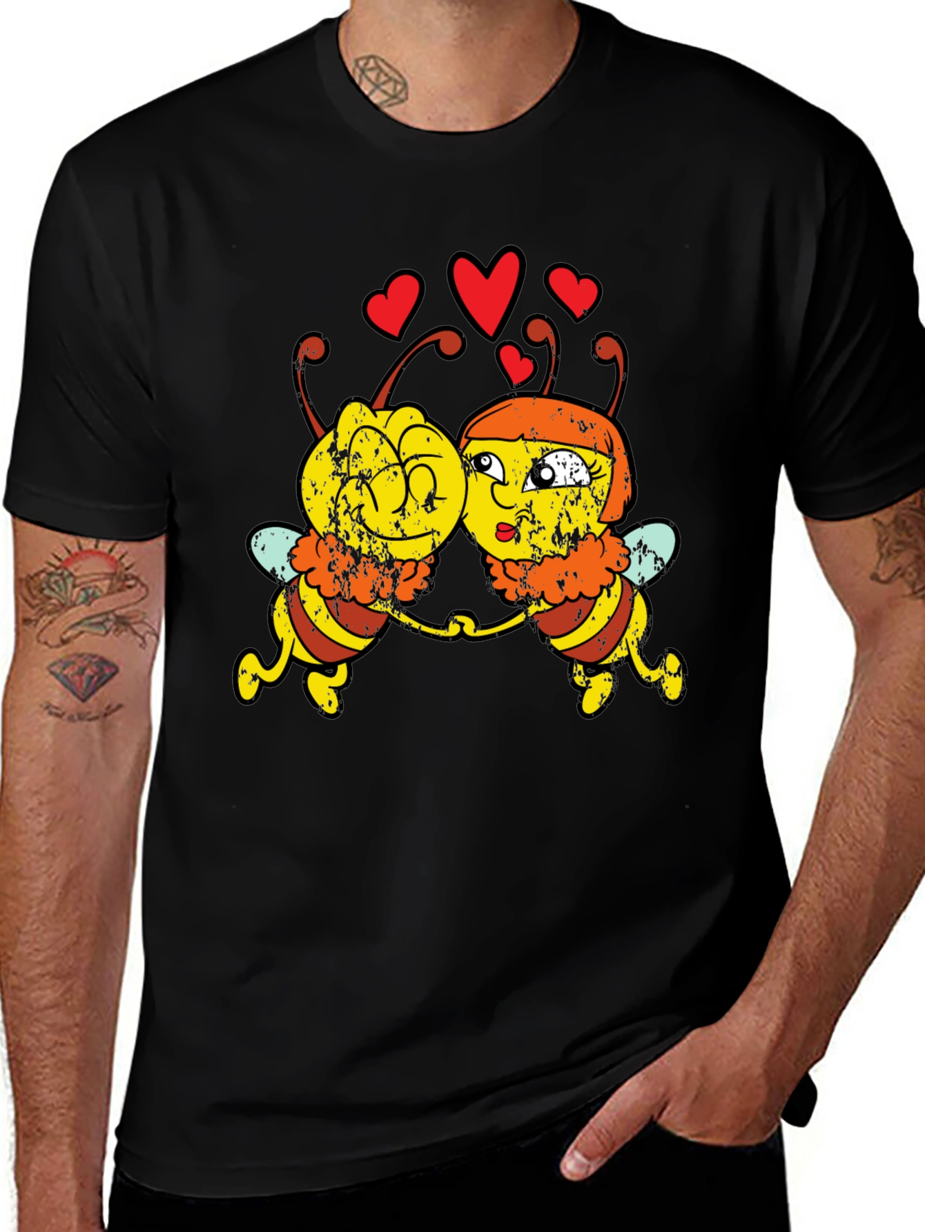 Love Bees Graphic Tee