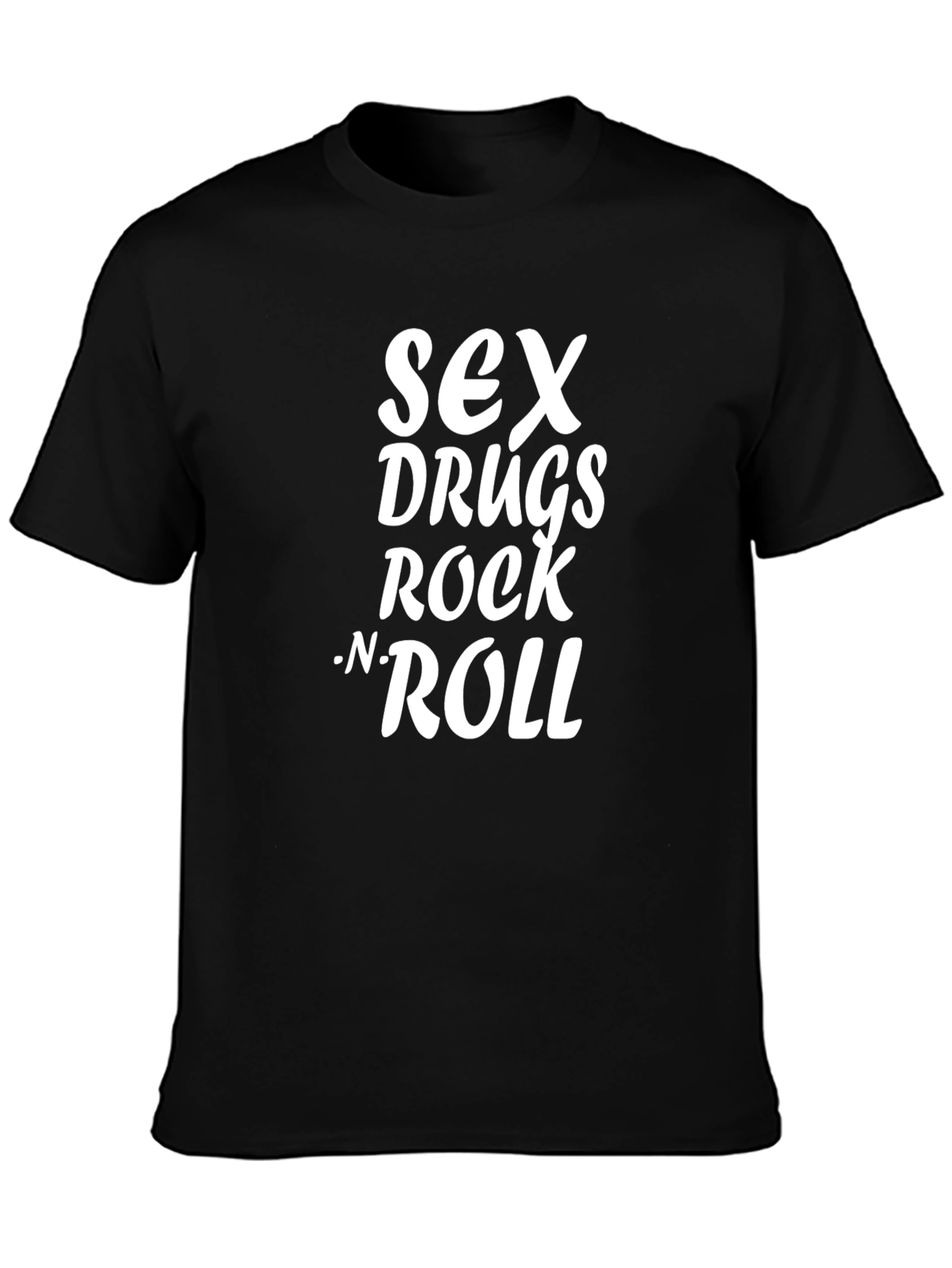Sex Drugs Rock N Roll Graphic T-Shirt