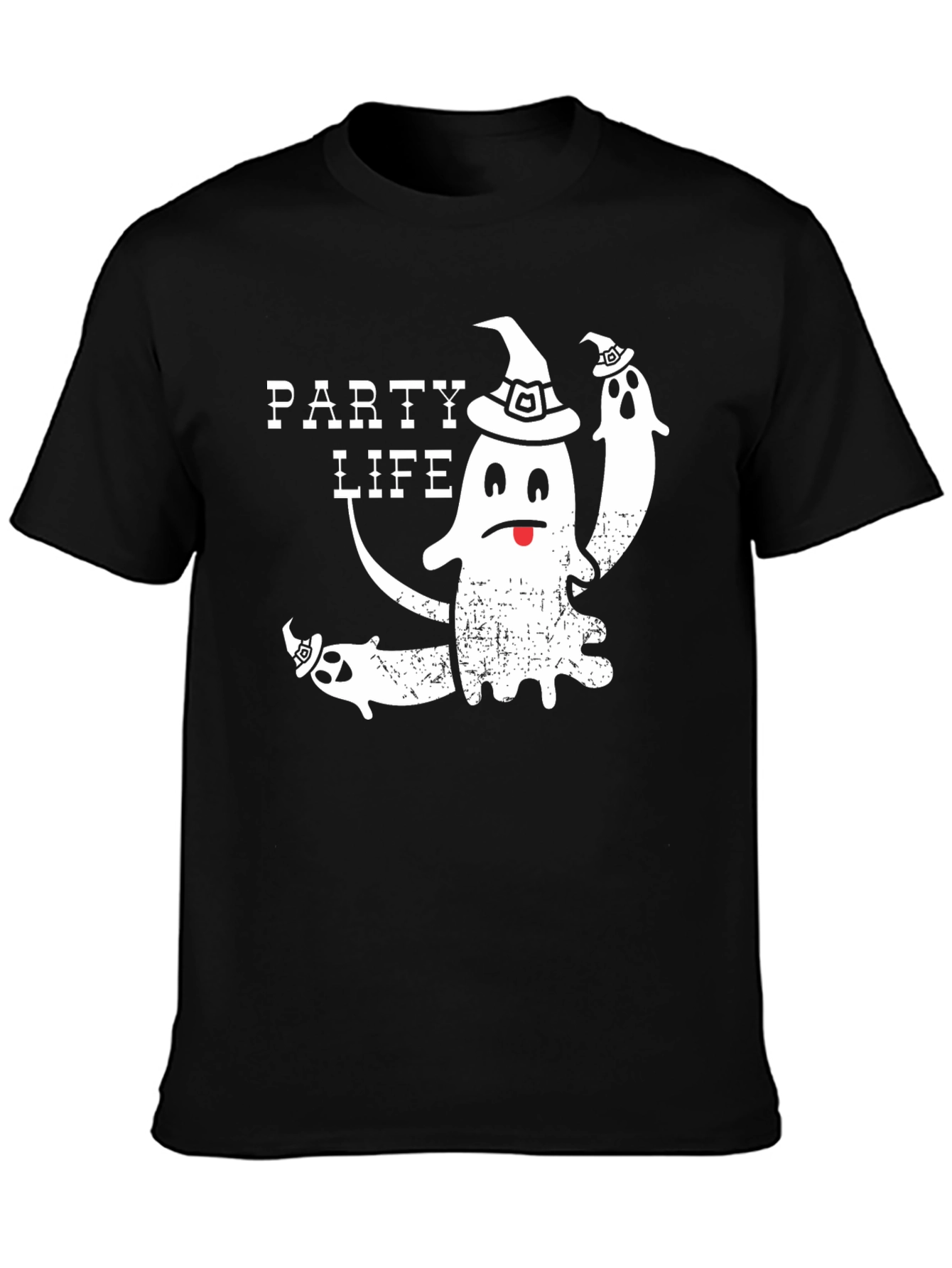 Party Life Ghost Halloween T-Shirt