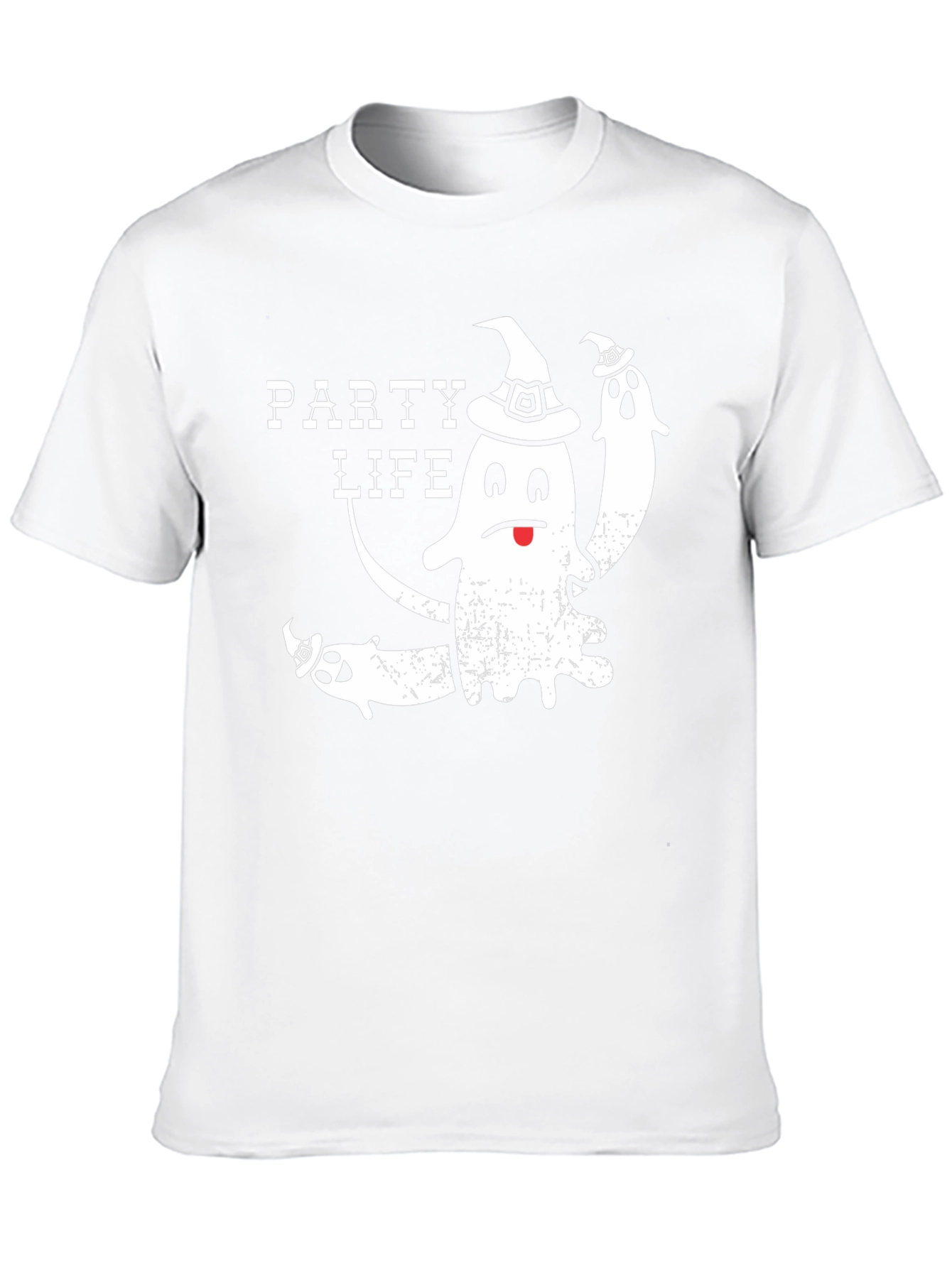 Party Life Ghost Halloween T-Shirt
