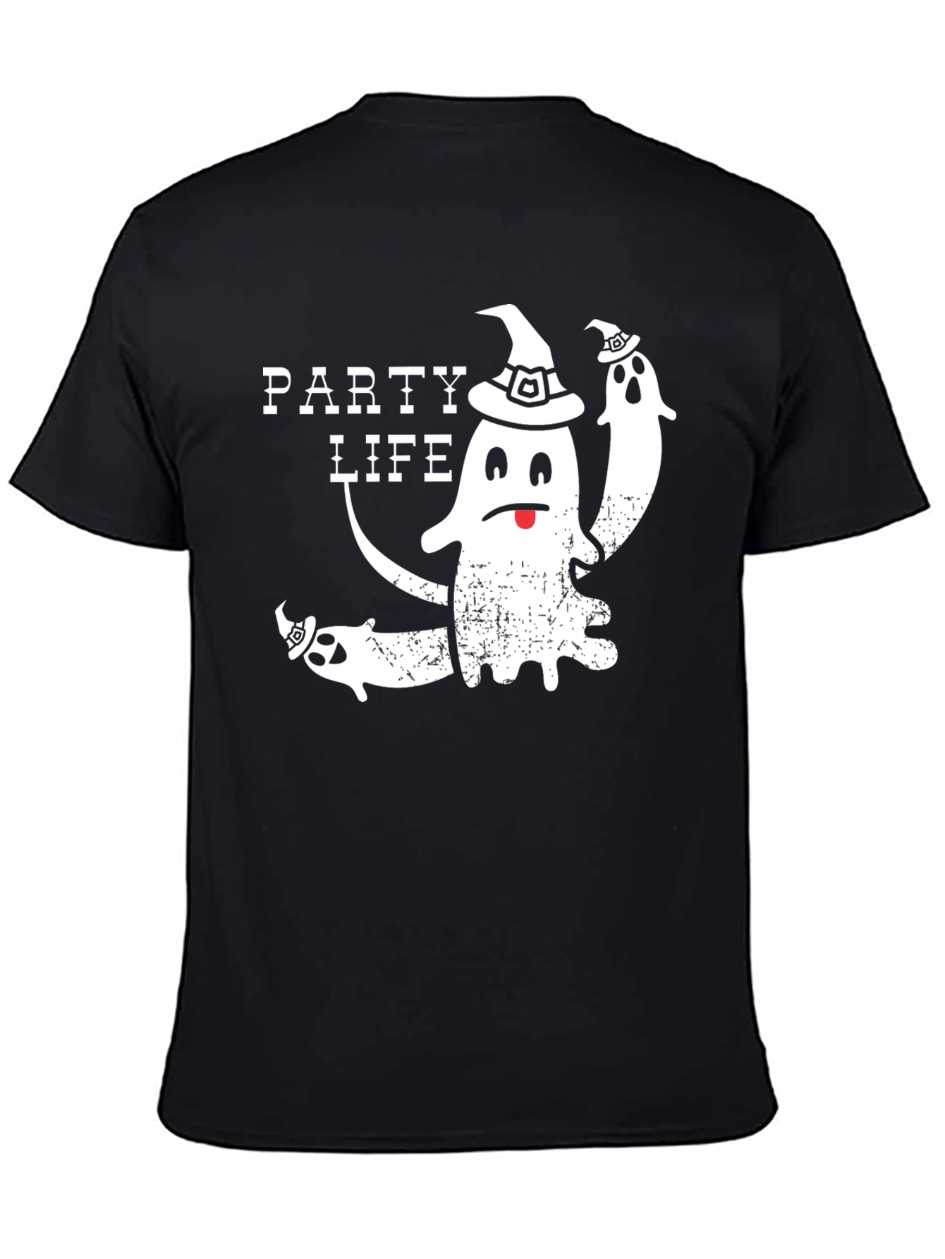 Party Life Ghost Halloween T-Shirt