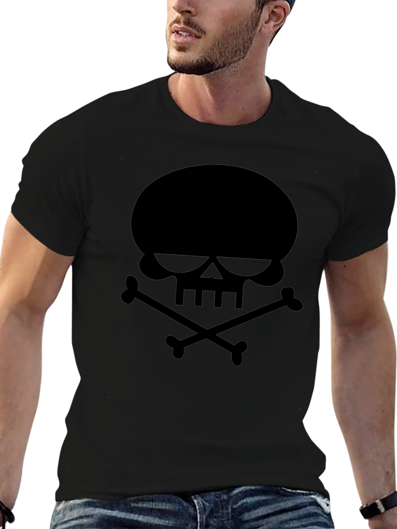 Skull & Crossbones Black T-Shirt
