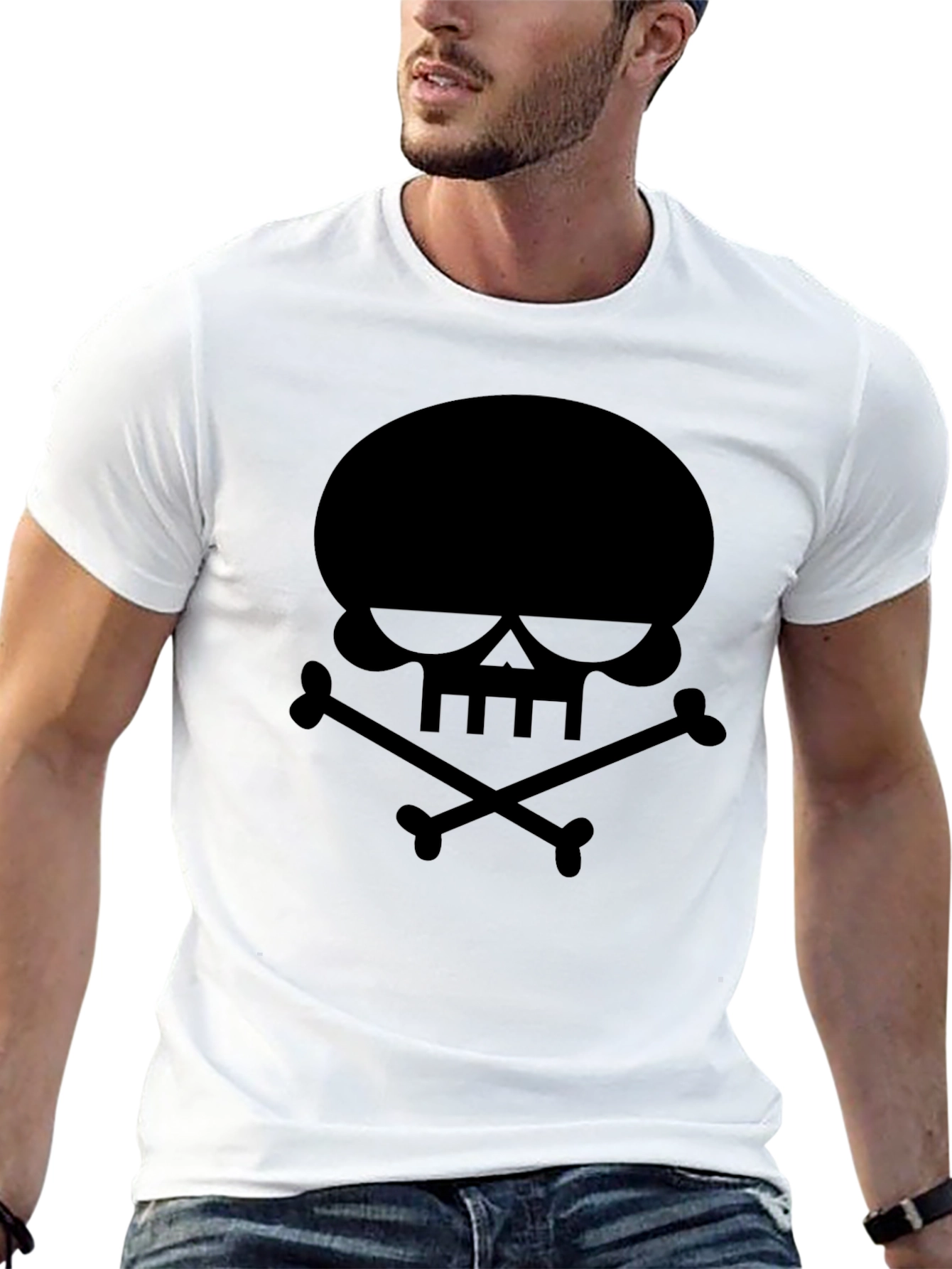Skull & Crossbones Black T-Shirt