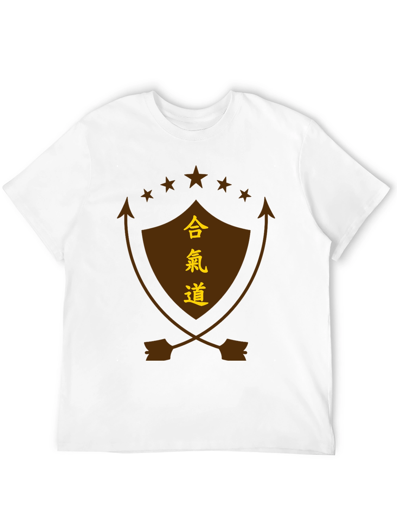 Aikido Shield Graphic Tee - Black