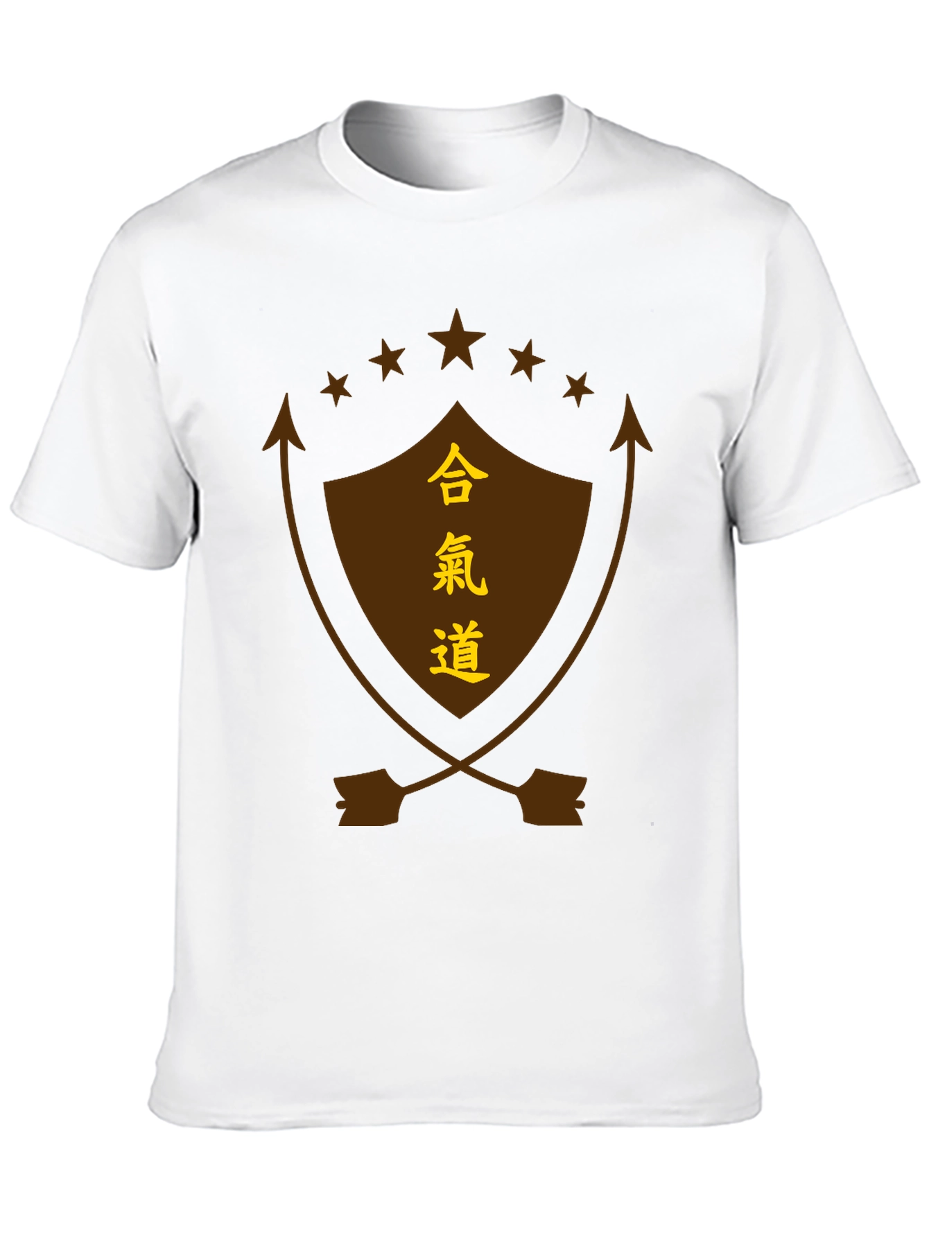 Aikido Shield Graphic Tee - Black