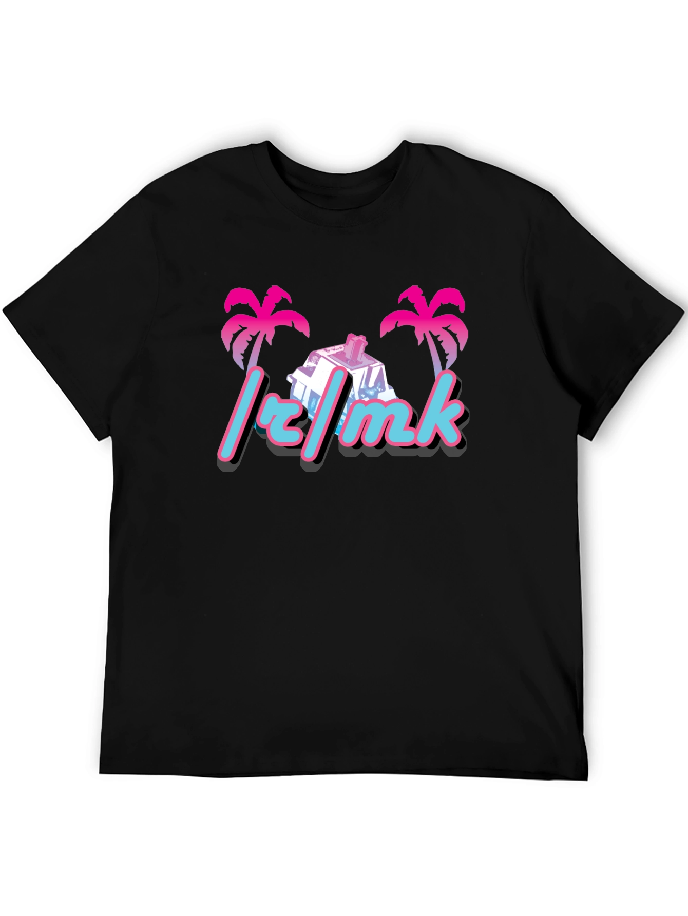 Retro Palm Mechanical Keyboard T-Shirt