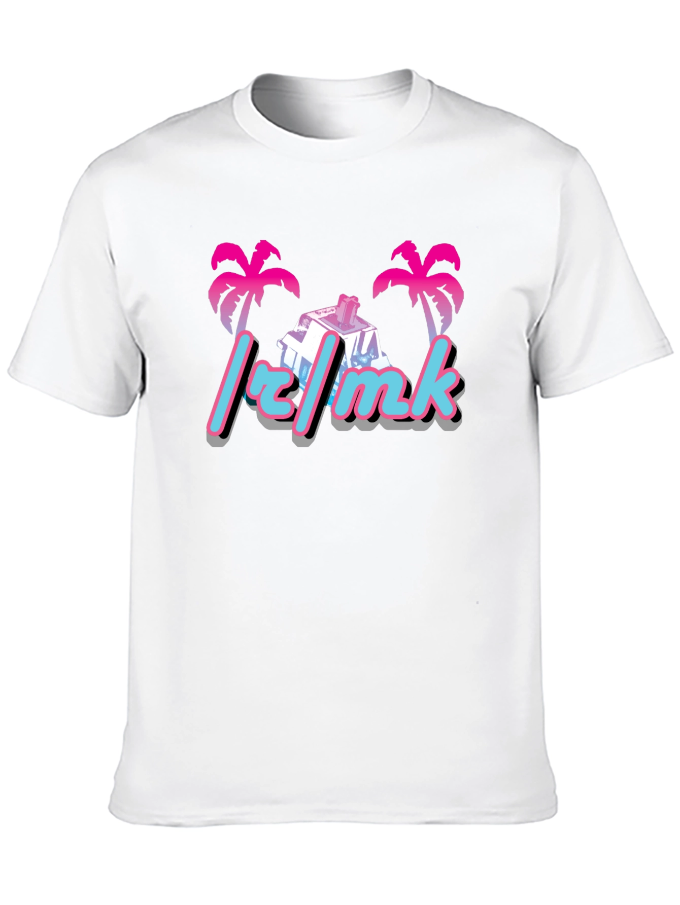 Retro Palm Mechanical Keyboard T-Shirt