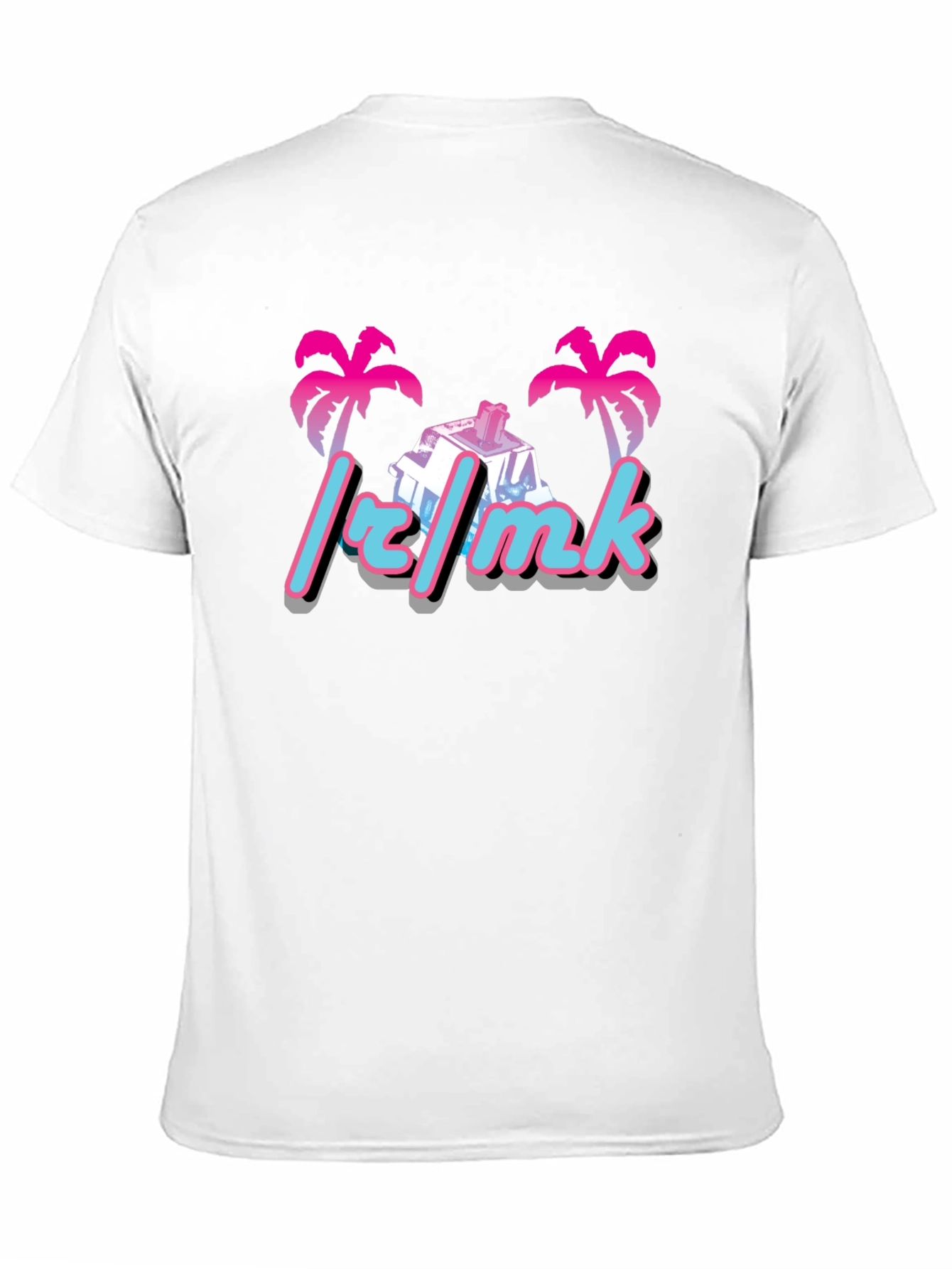 Retro Palm Mechanical Keyboard T-Shirt