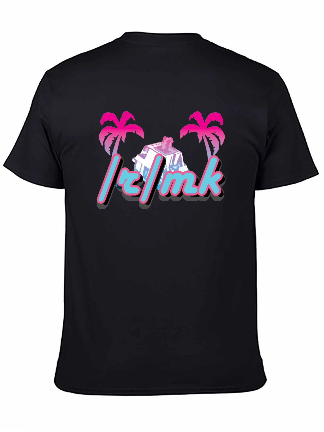 Retro Palm Mechanical Keyboard T-Shirt