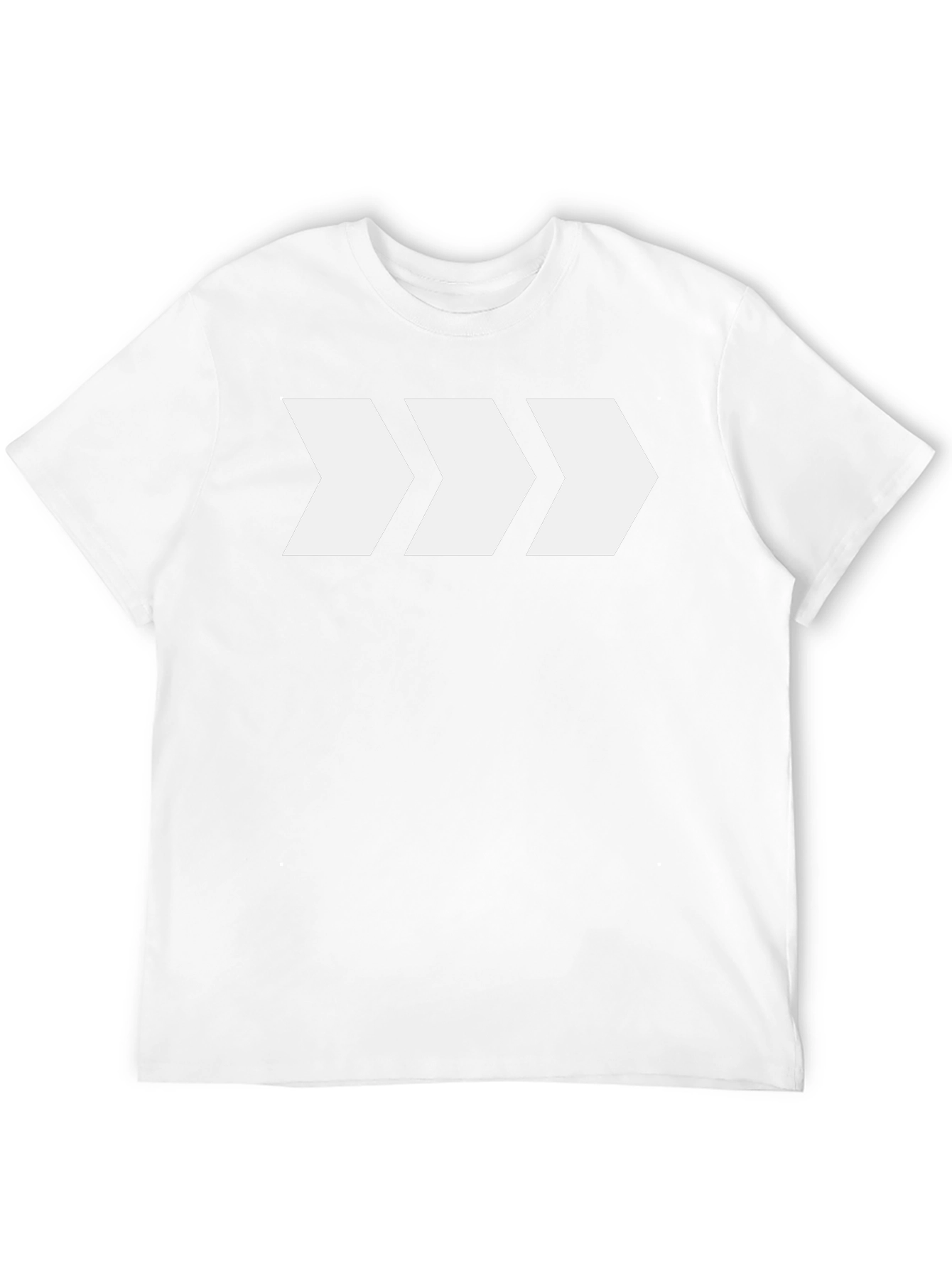Modern Arrow Graphic Tee - Black Cotton