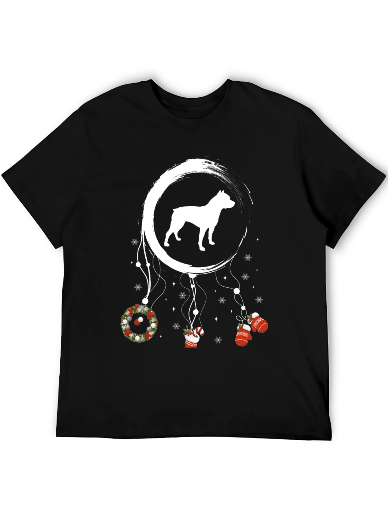 Christmas Dog Dreamcatcher T-Shirt