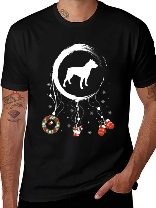 Christmas Dog Dreamcatcher T-Shirt