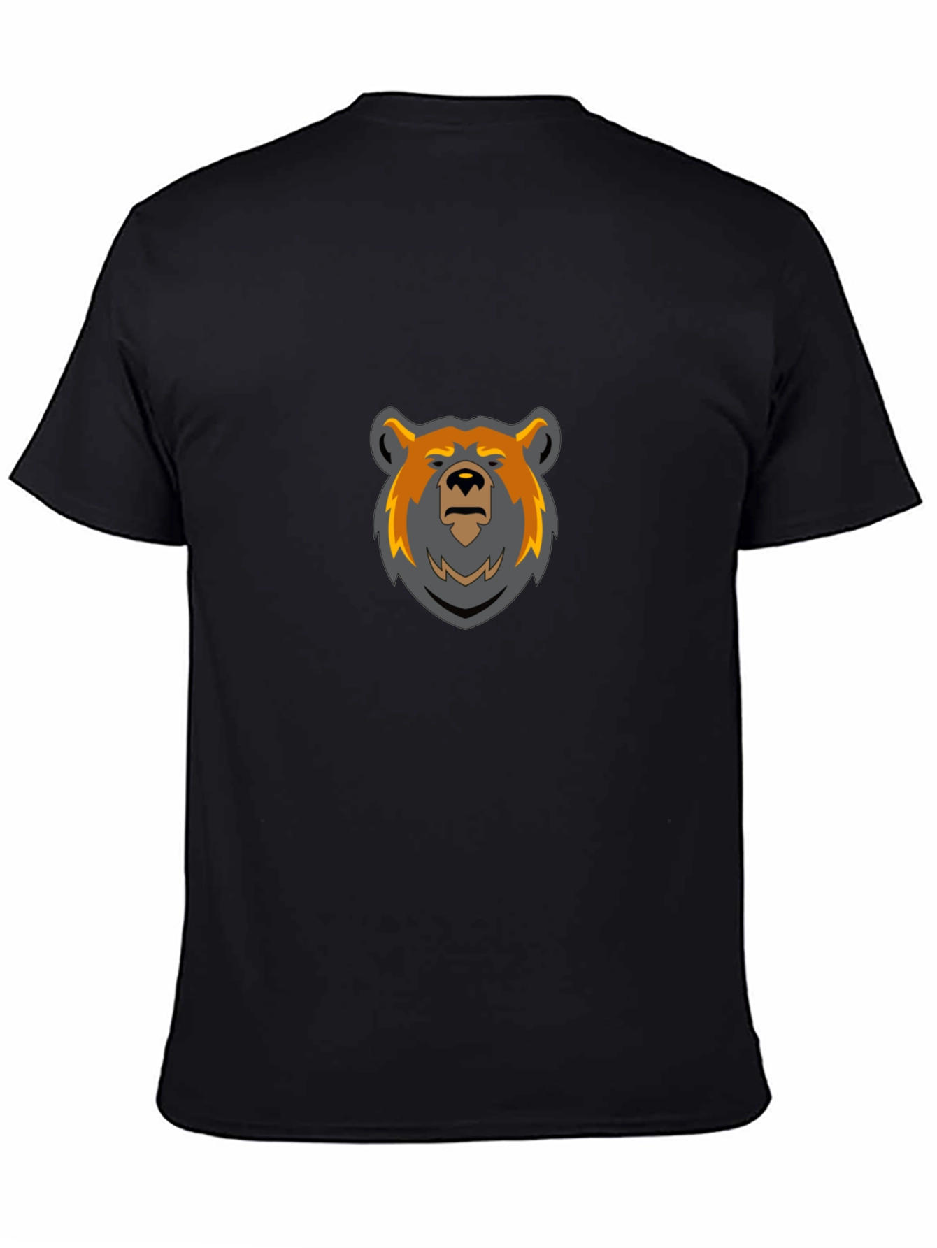 Bear Graphic Black T-Shirt