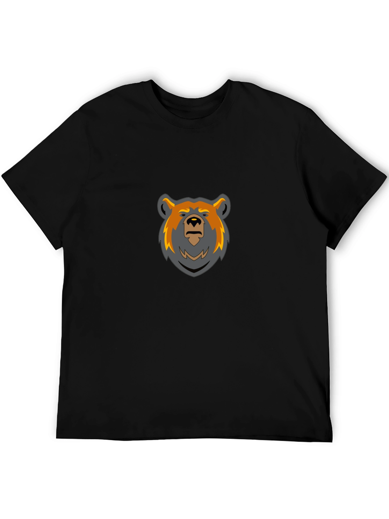 Bear Graphic Black T-Shirt