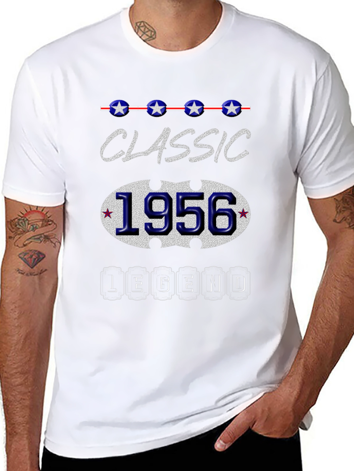 Classic 1956 Legend Graphic T-Shirt