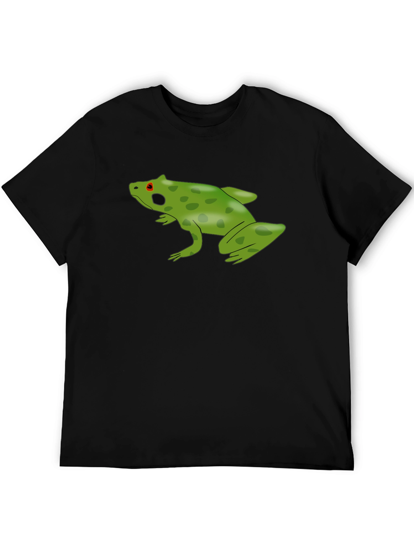 Green Frog Graphic T-Shirt - Casual Cool