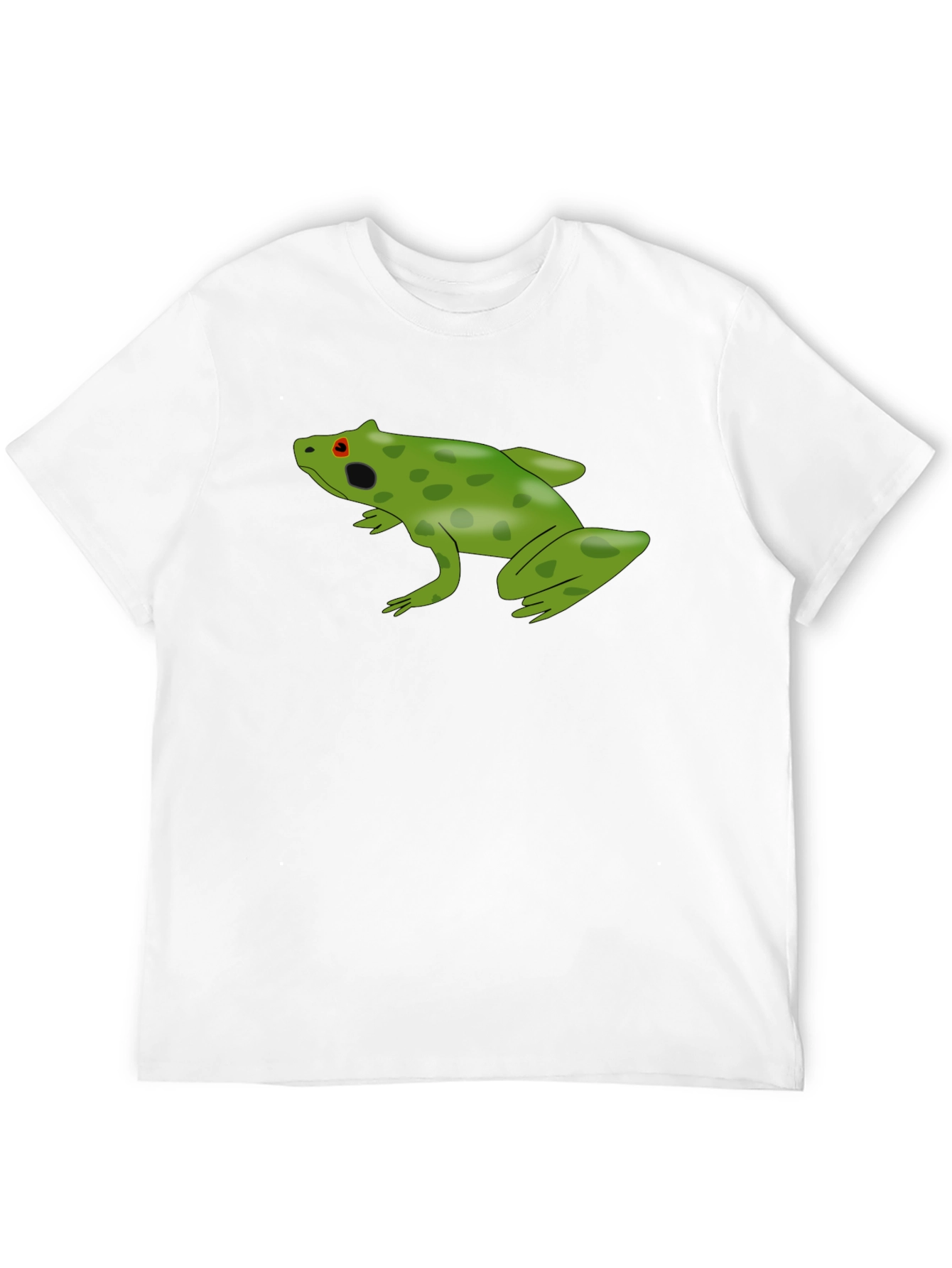 Green Frog Graphic T-Shirt - Casual Cool