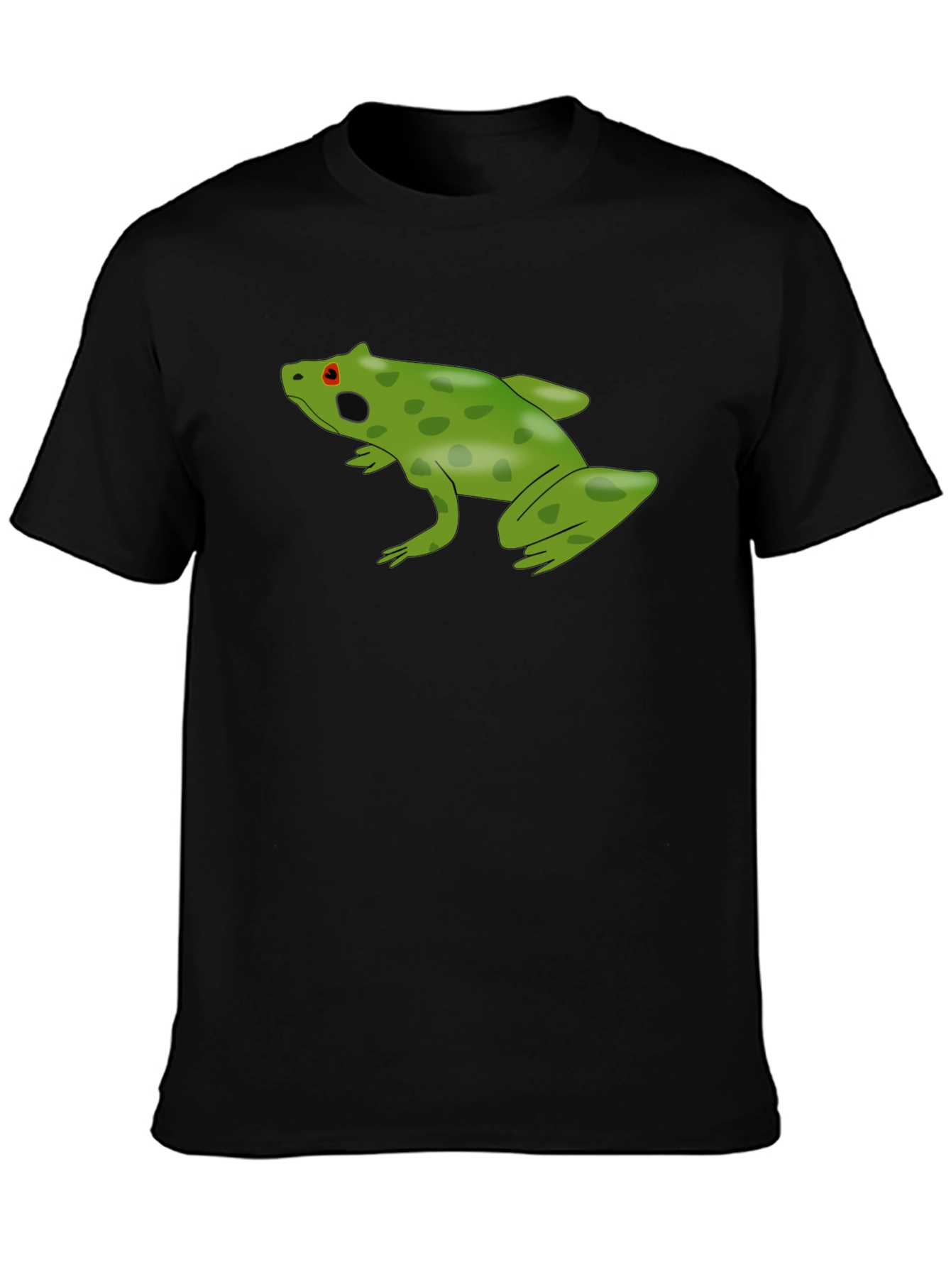 Green Frog Graphic T-Shirt - Casual Cool
