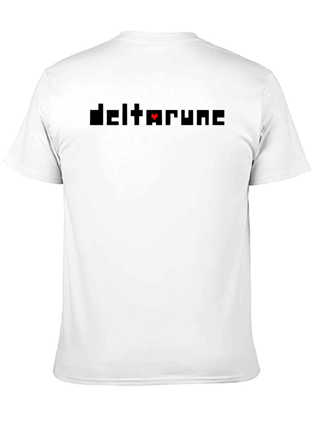 Deltarune Black T-Shirt - Heart Pixel Design