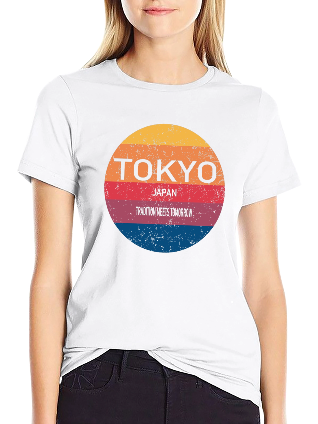 Tokyo Japan Graphic Tee - Tradition Meets Tomorrow