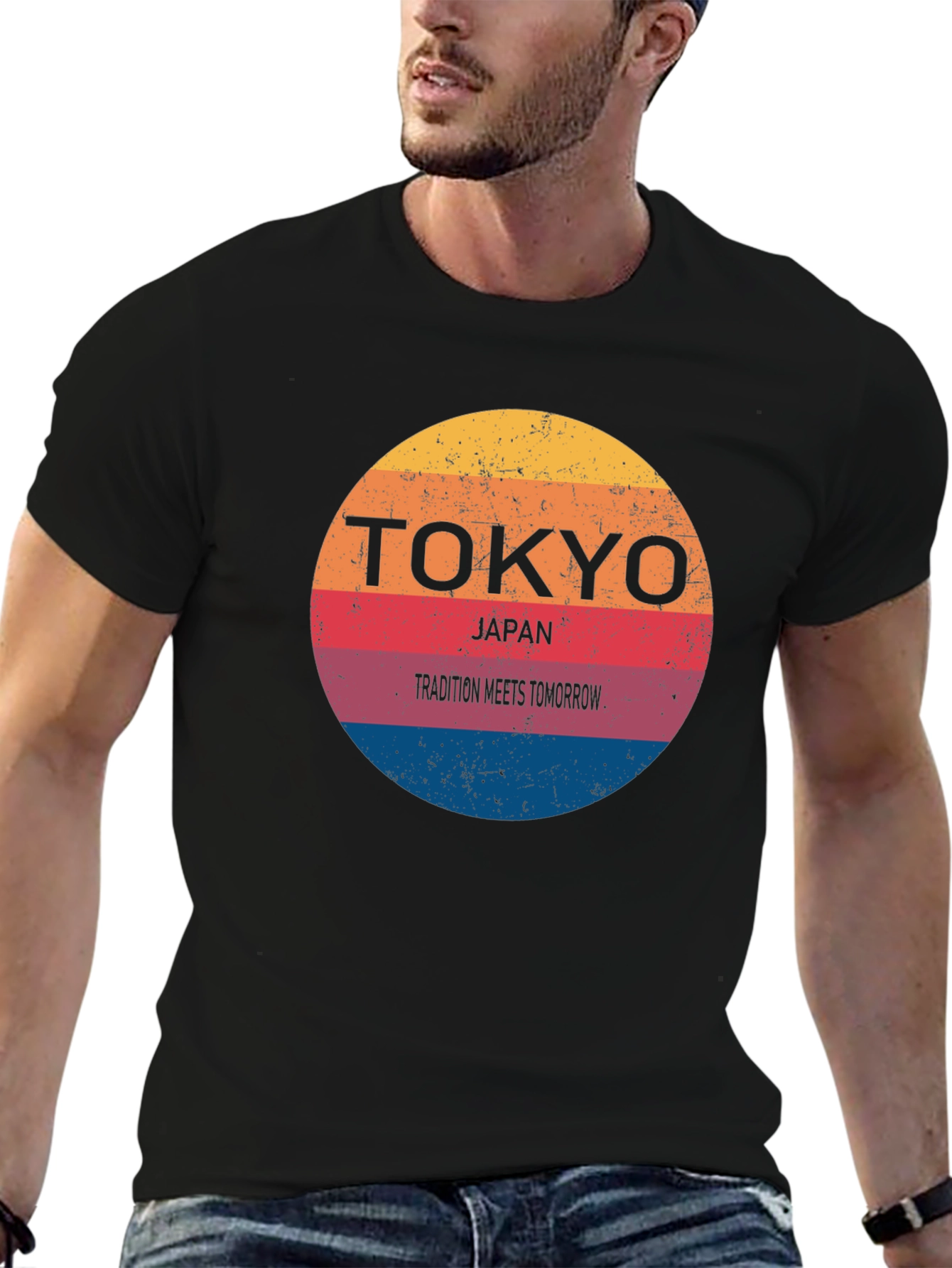 Tokyo Japan Graphic Tee - Tradition Meets Tomorrow