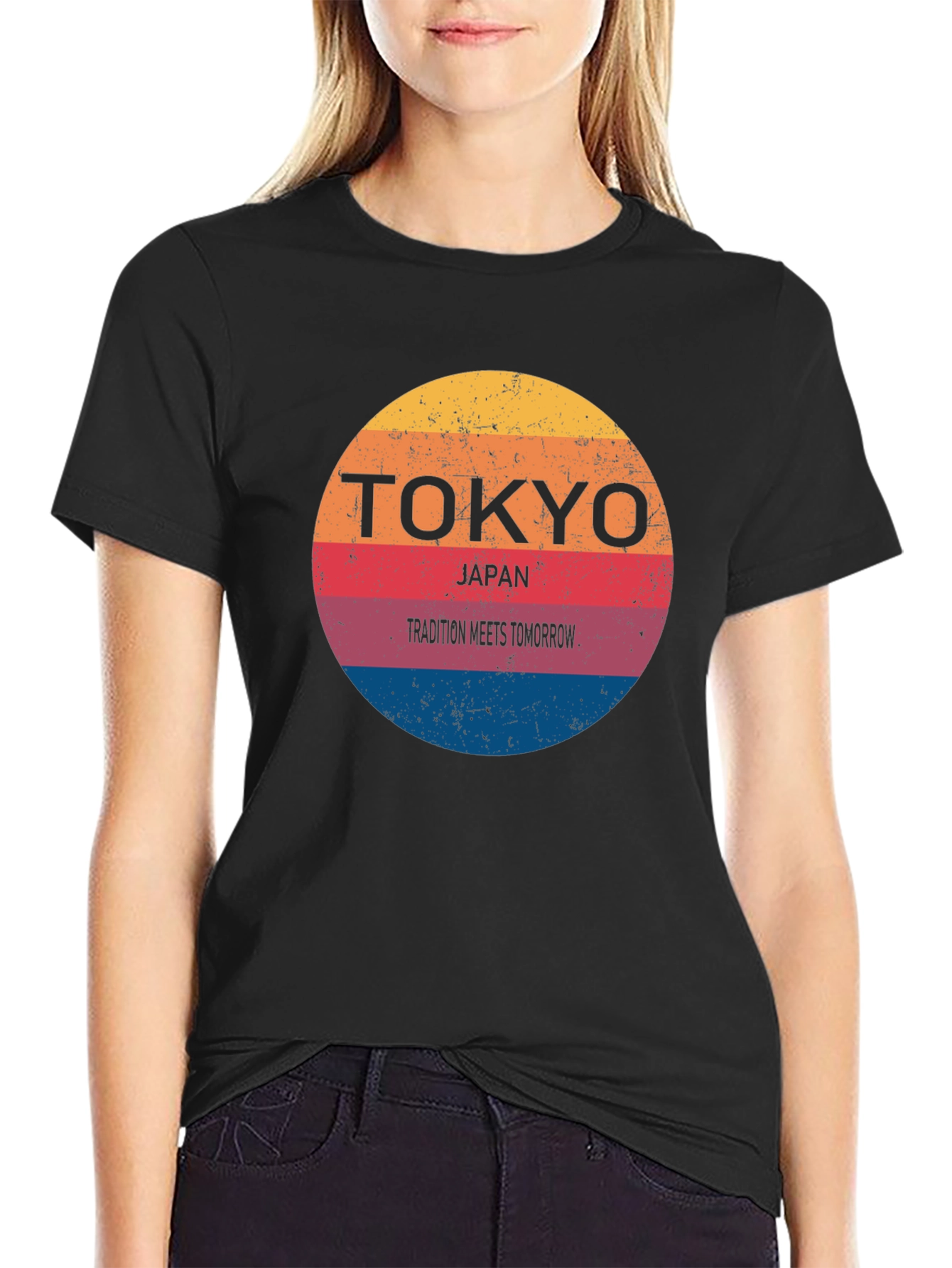 Tokyo Japan Graphic Tee - Tradition Meets Tomorrow