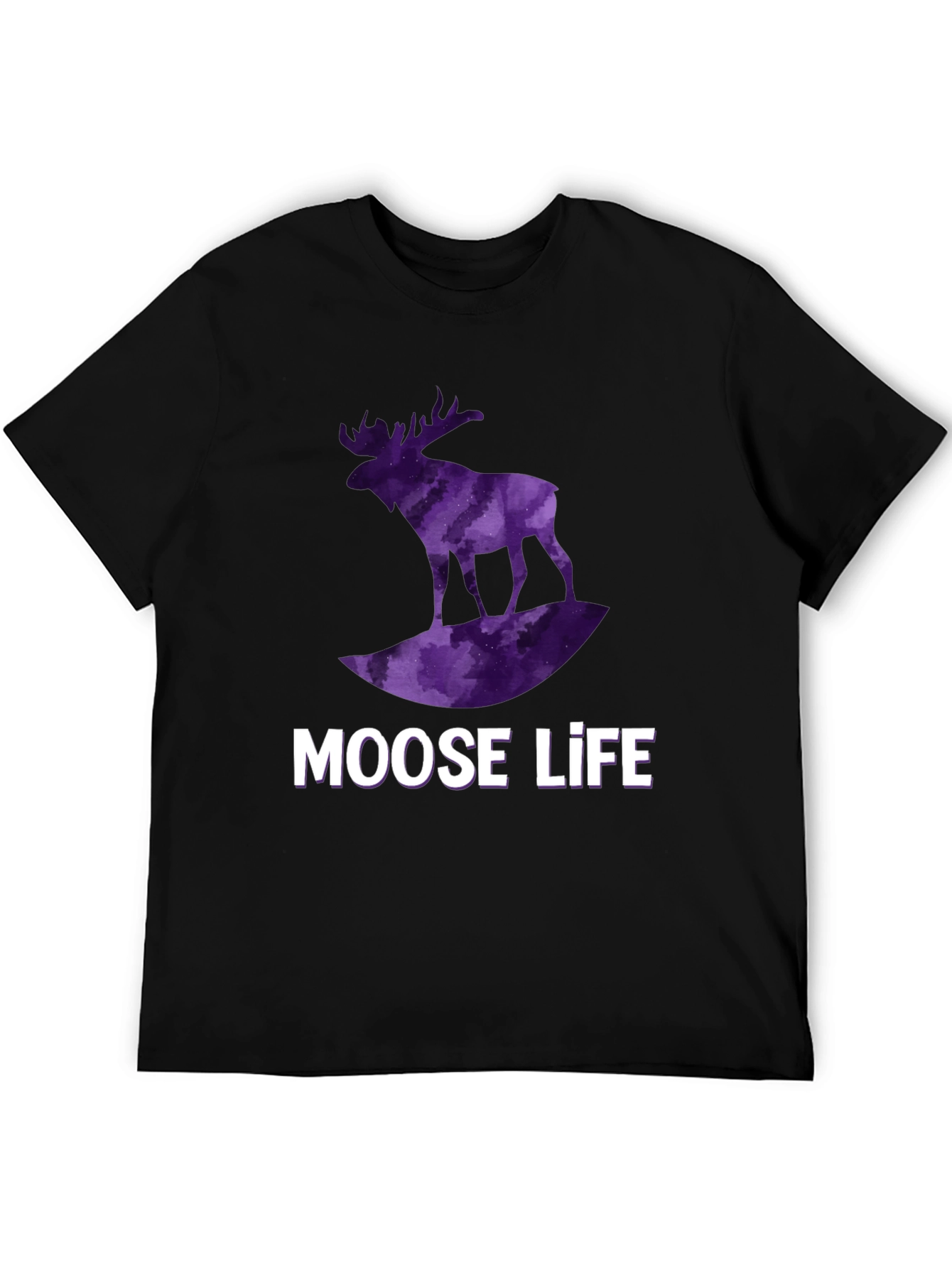 Moose Life Black T-Shirt