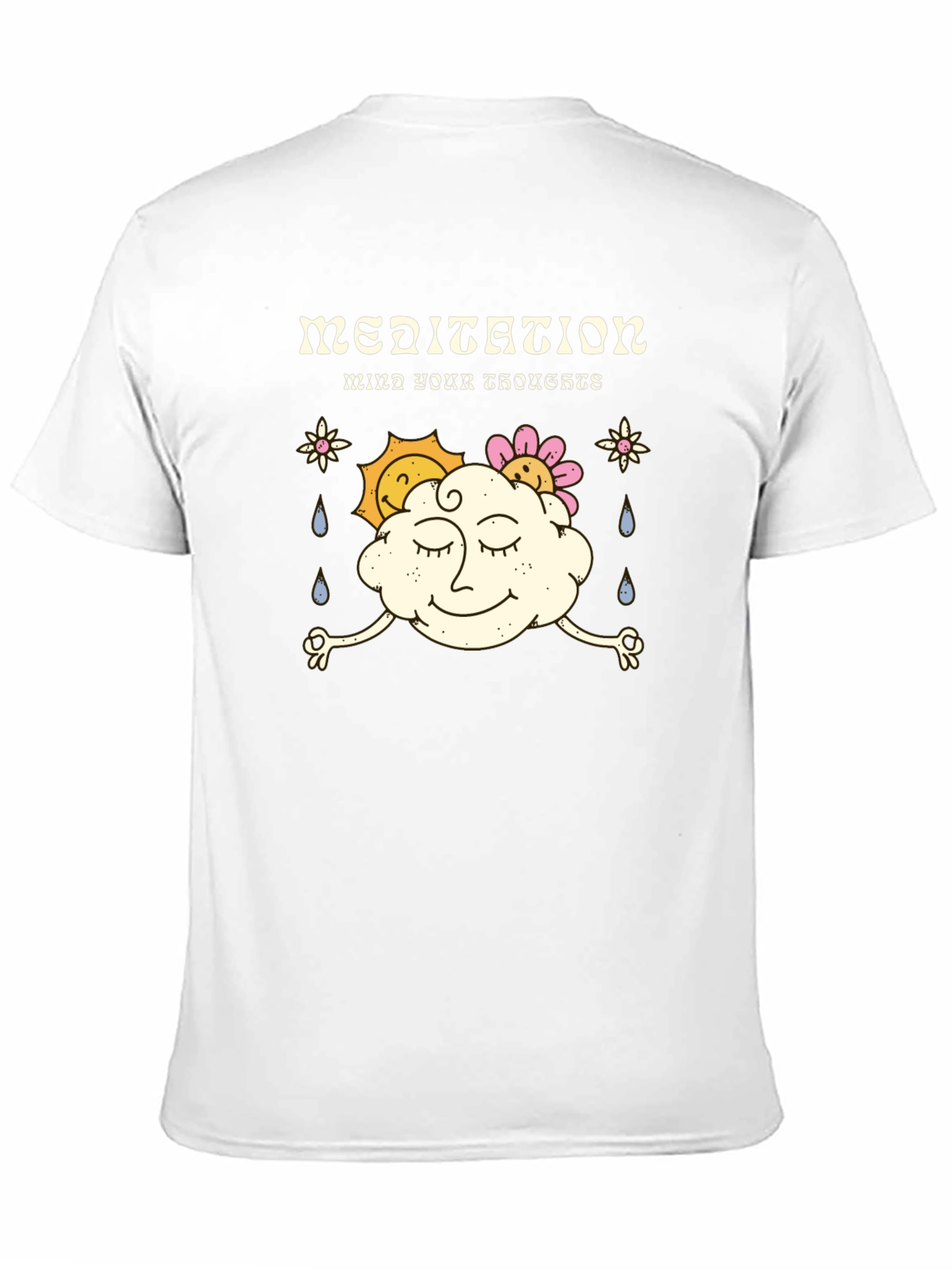 Mindful Meditation T-Shirt - Relax Your Thoughts