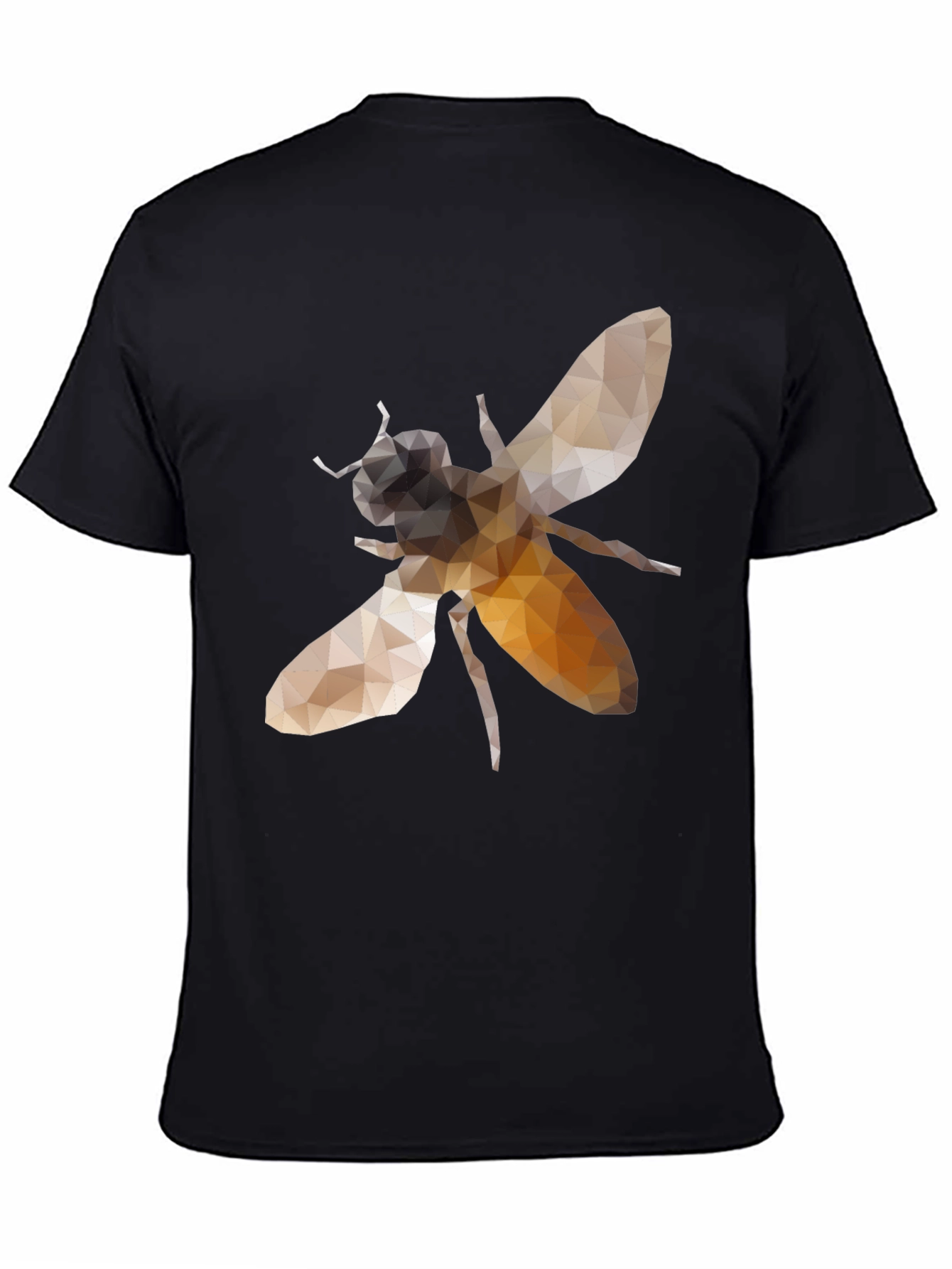 Geometric Bee Graphic T-Shirt