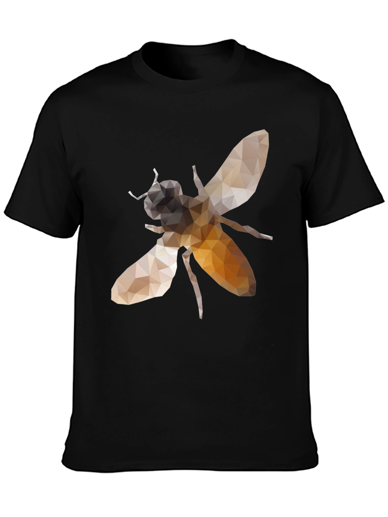 Geometric Bee Graphic T-Shirt