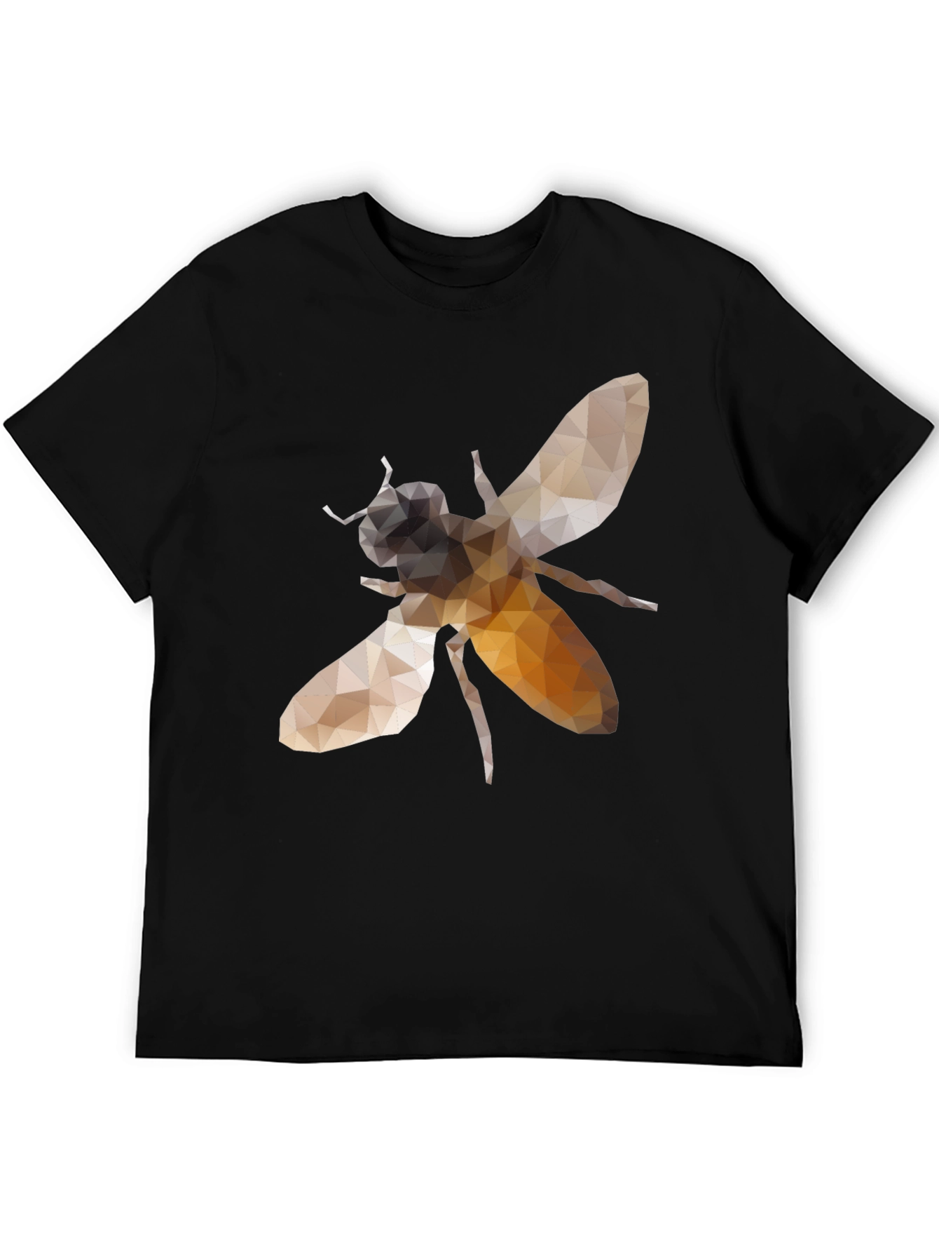 Geometric Bee Graphic T-Shirt