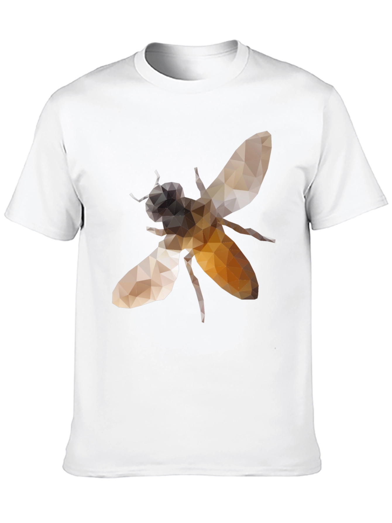 Geometric Bee Graphic T-Shirt