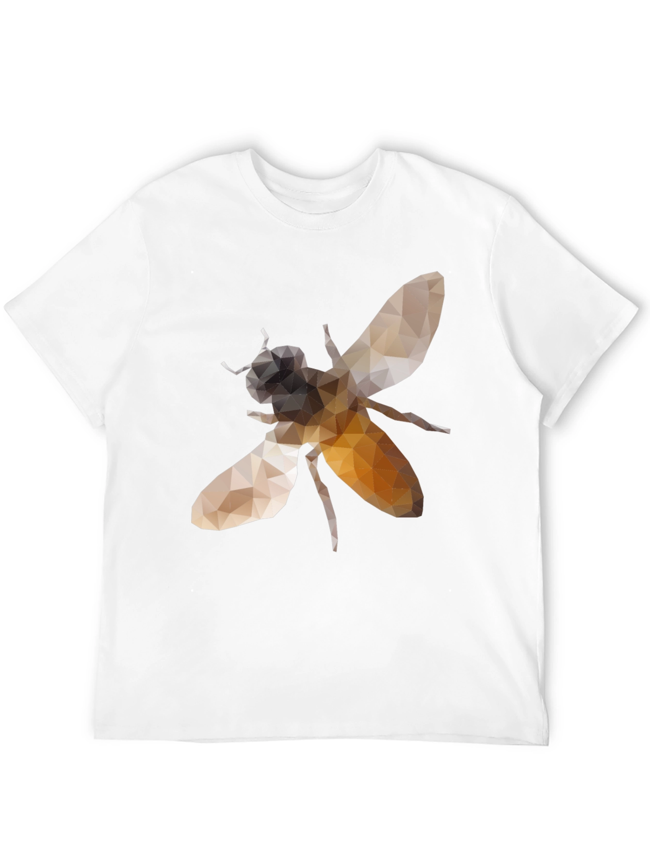 Geometric Bee Graphic T-Shirt