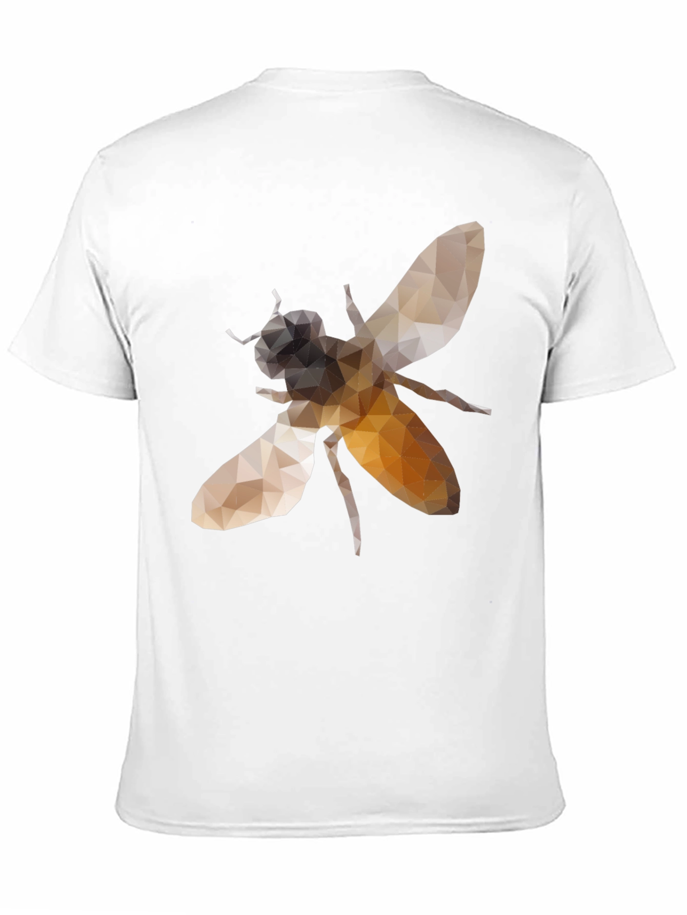 Geometric Bee Graphic T-Shirt