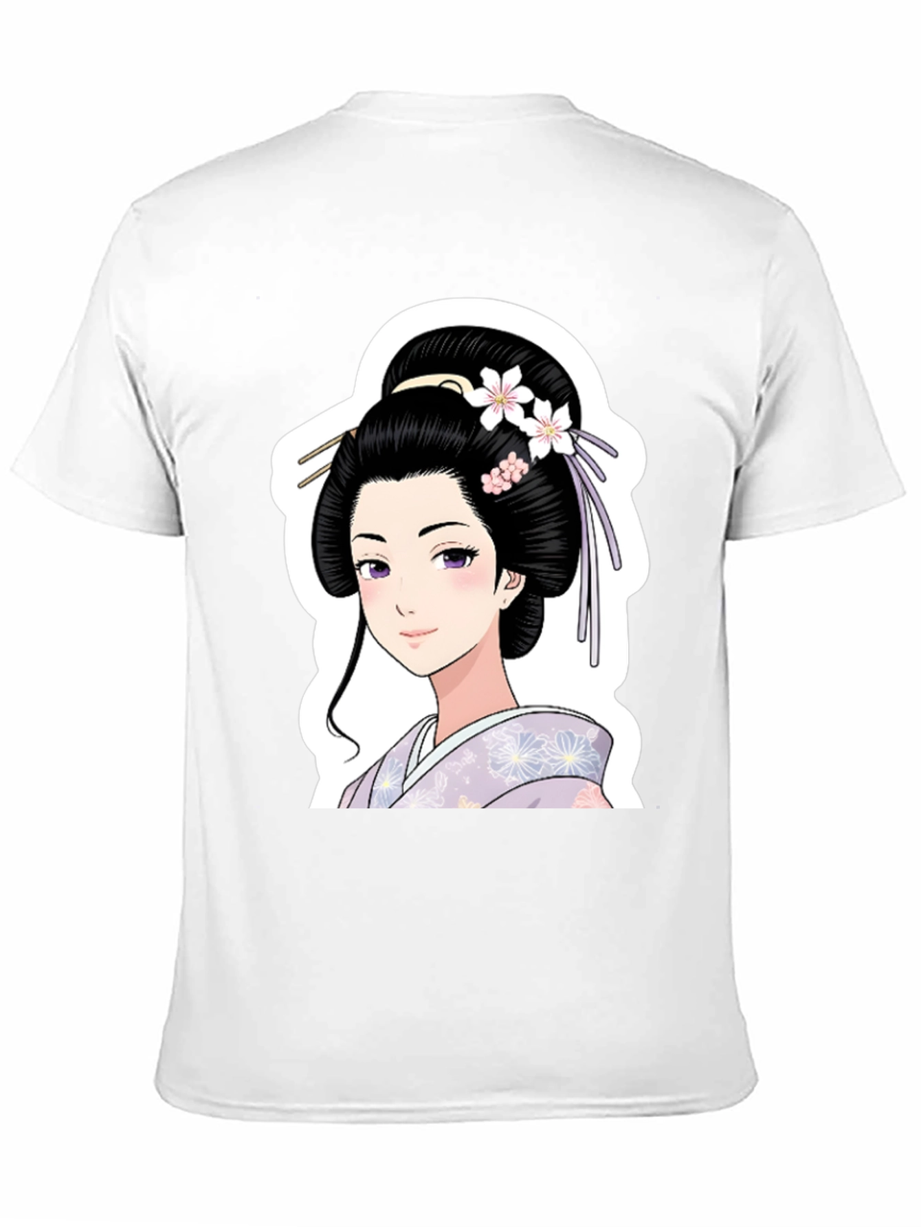 Geisha Graphic Black T-Shirt