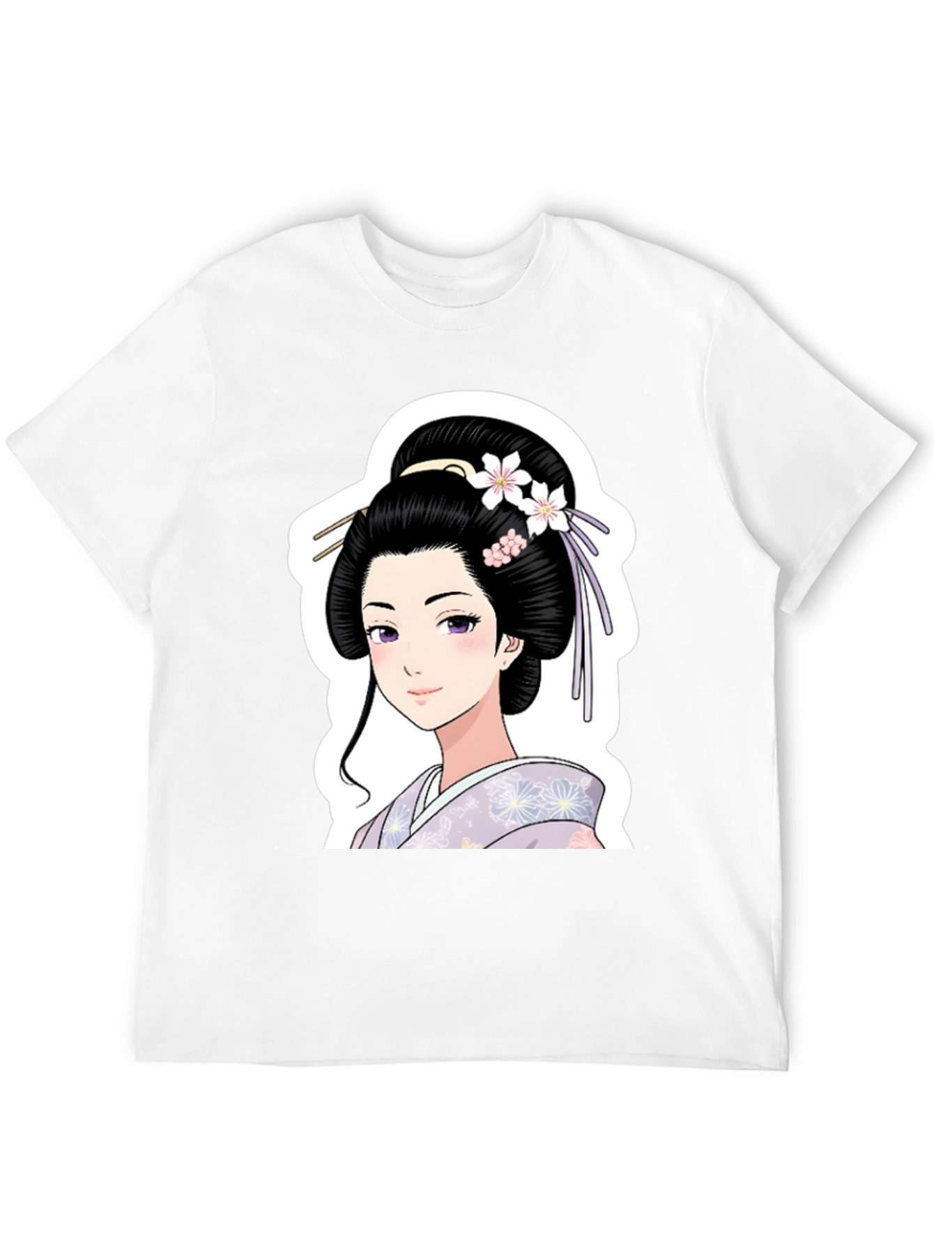 Geisha Graphic Black T-Shirt