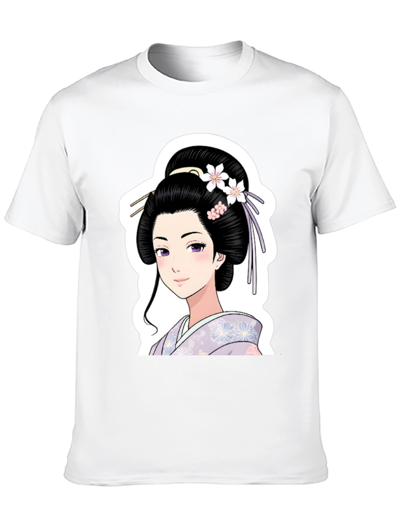 Geisha Graphic Black T-Shirt