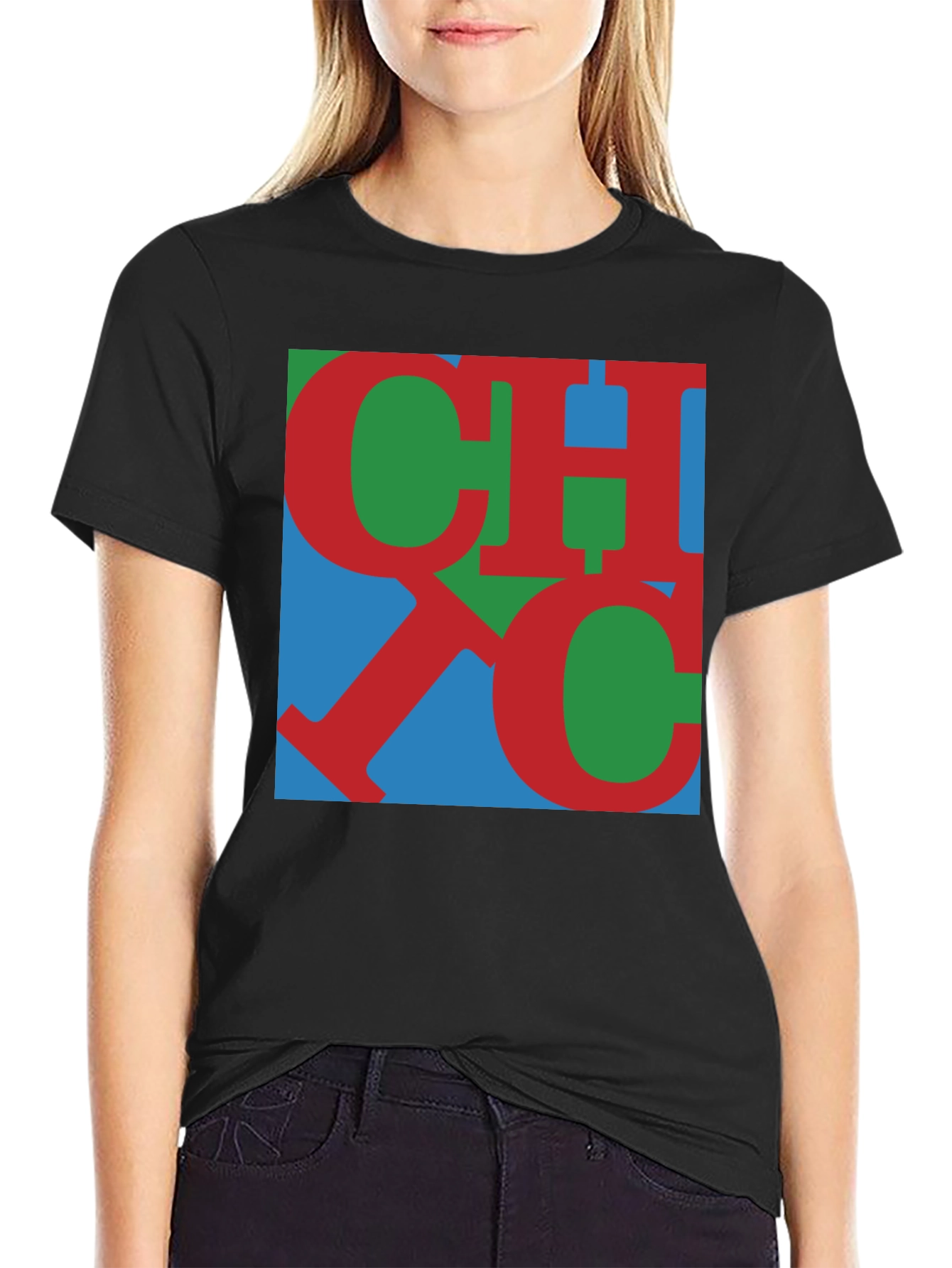 Bold Graphic Tee - CHOC Letter Design