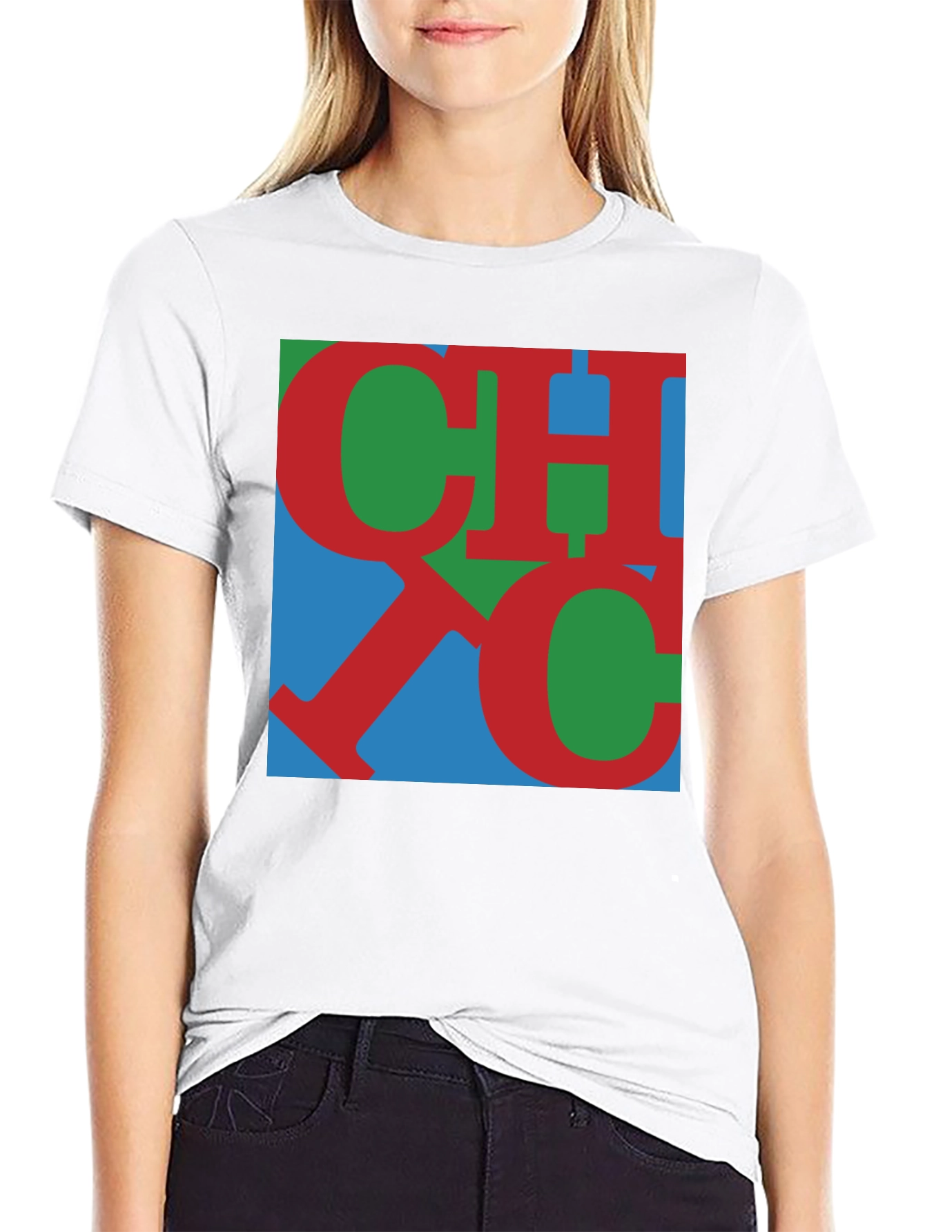 Bold Graphic Tee - CHOC Letter Design