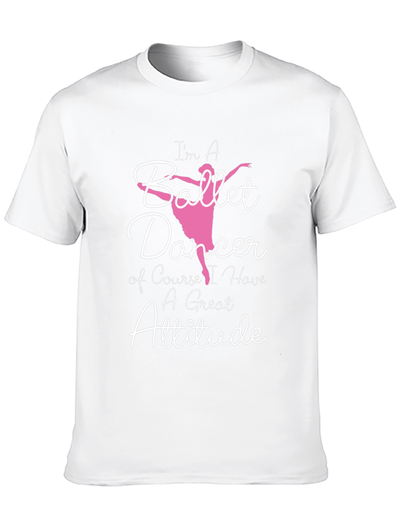 Ballet Dancer Attitude Graphic T-Shirt