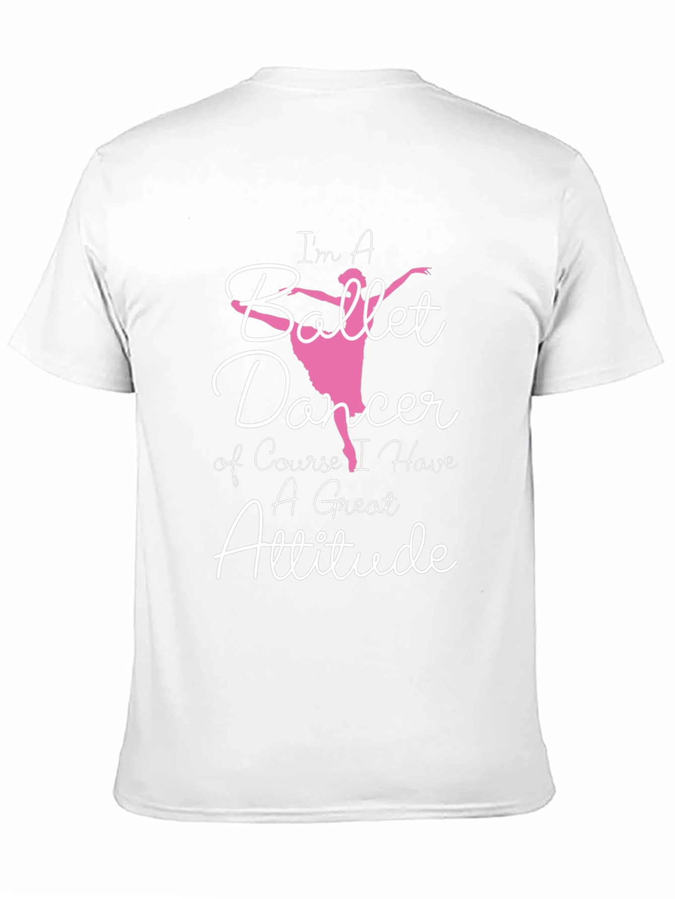 Ballet Dancer Attitude Graphic T-Shirt