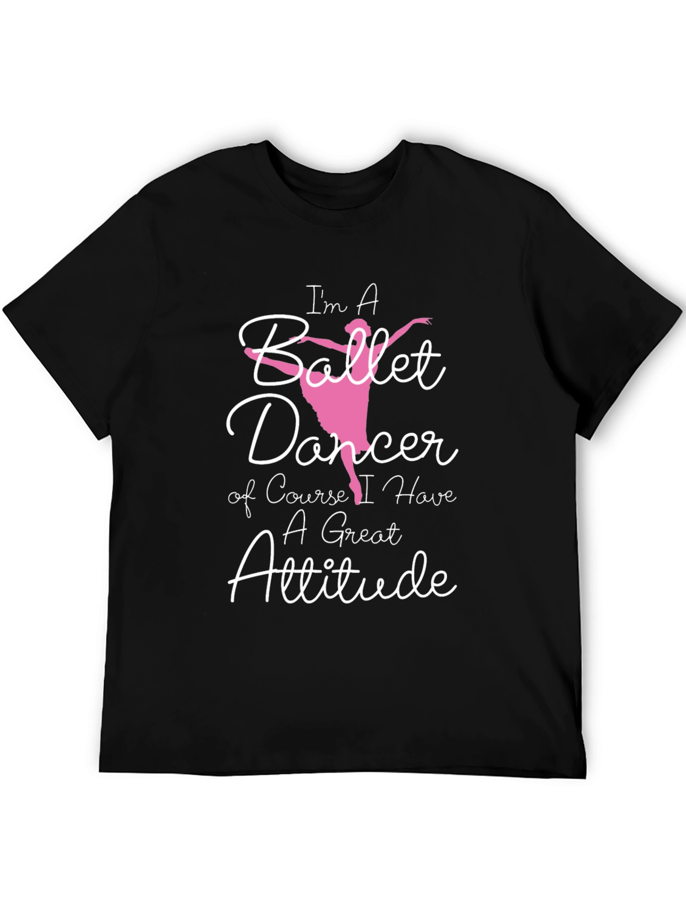 Ballet Dancer Attitude Graphic T-Shirt
