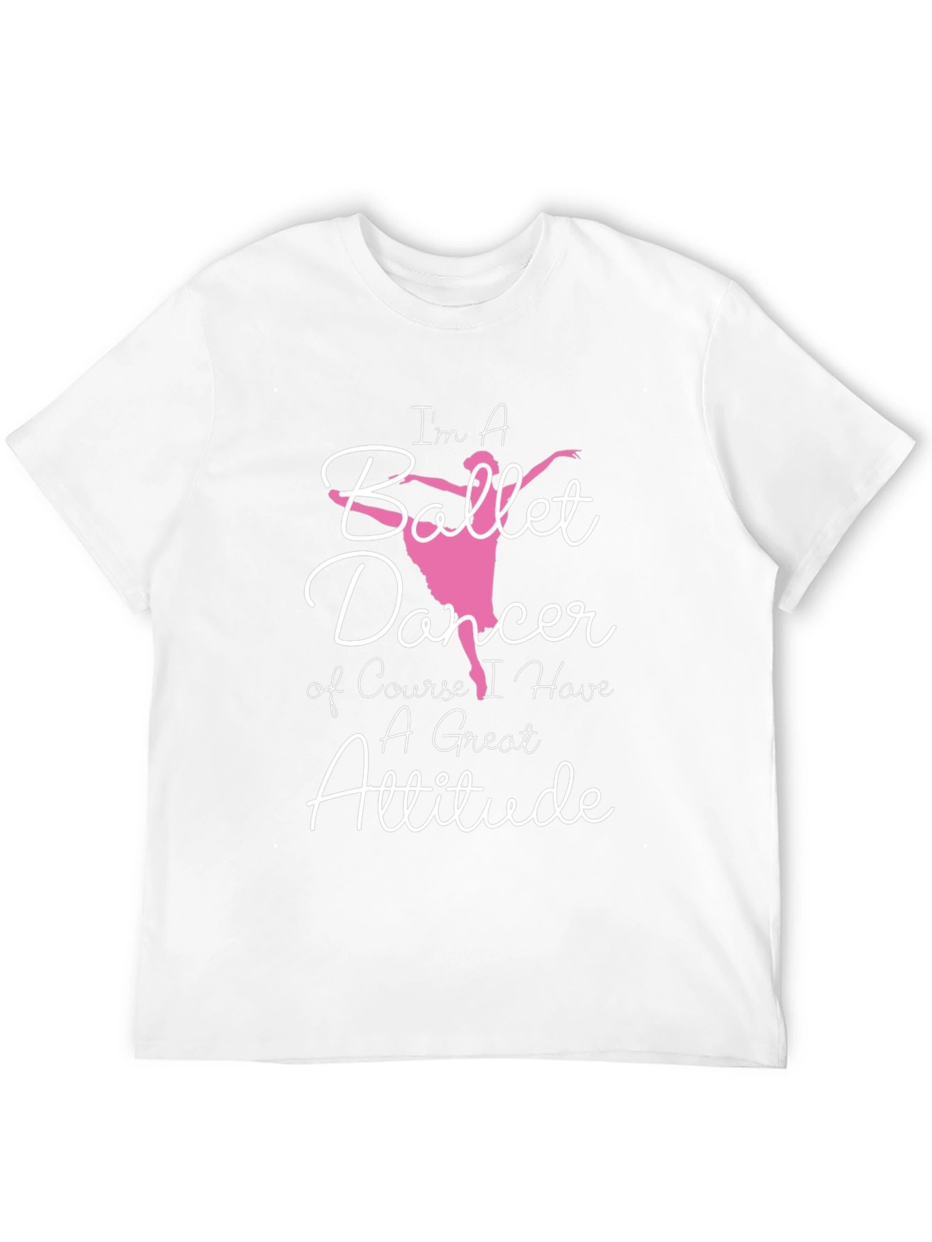 Ballet Dancer Attitude Graphic T-Shirt