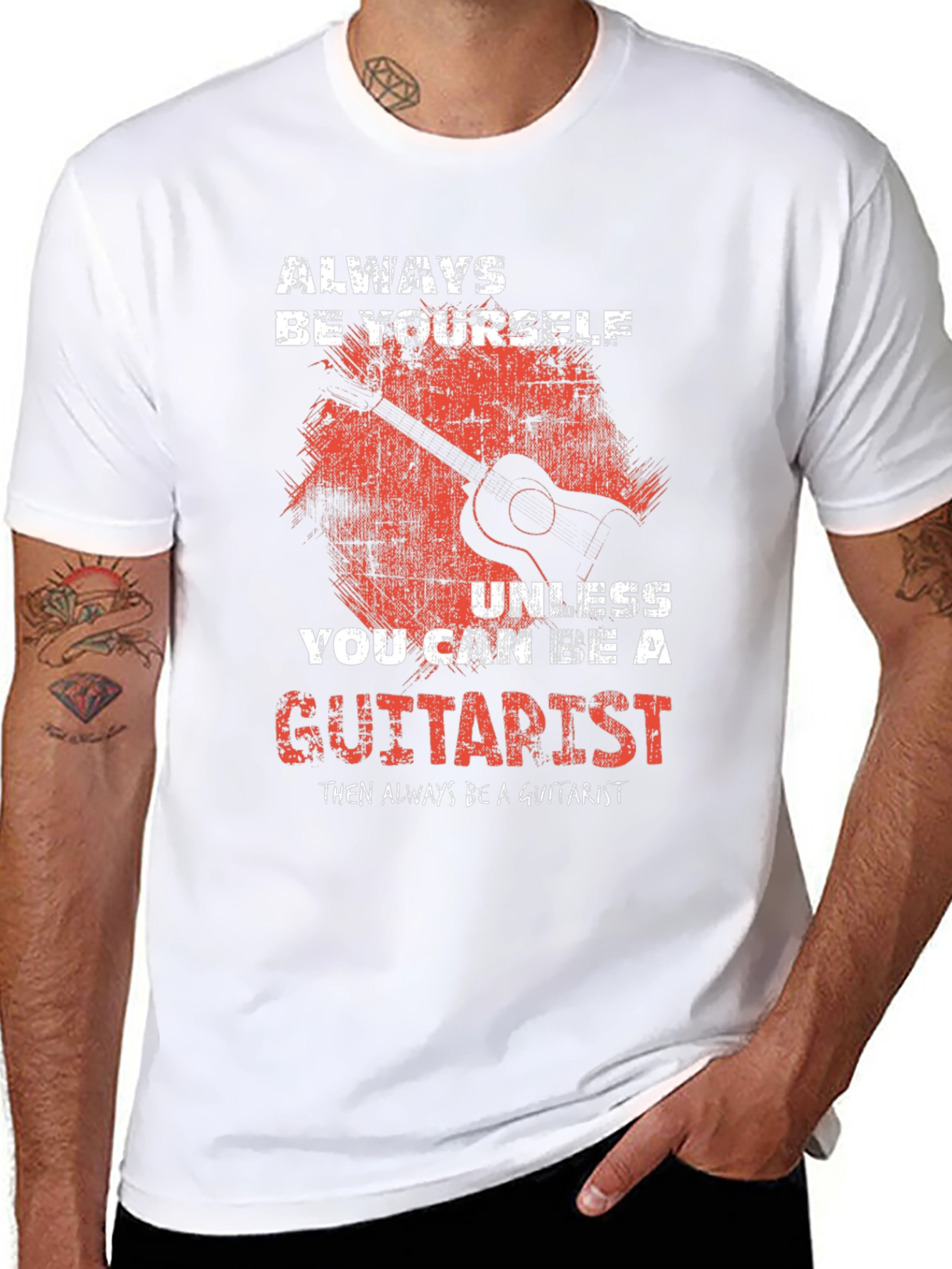 Always Be Yourself Guitarist T-Shirt