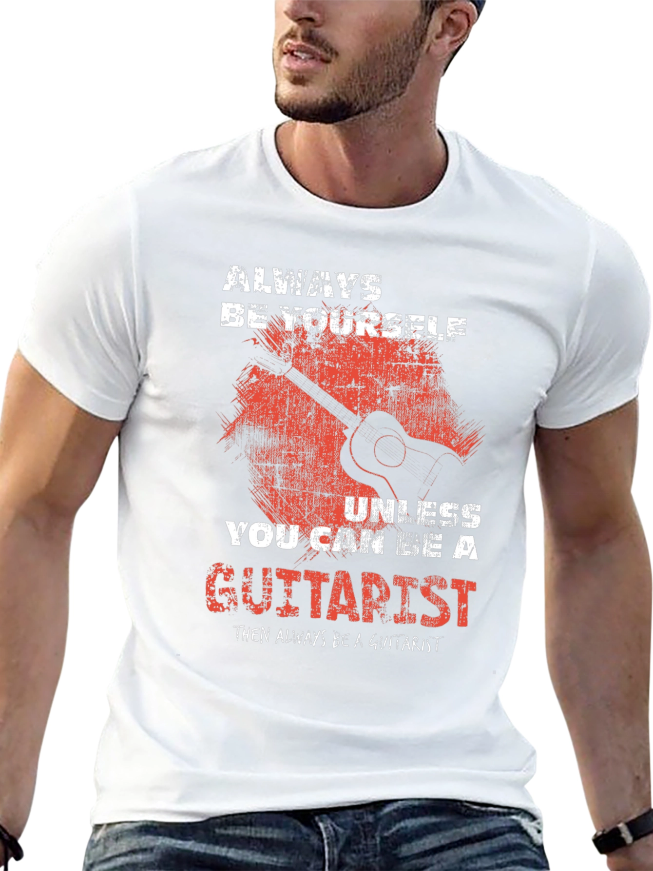 Always Be Yourself Guitarist T-Shirt
