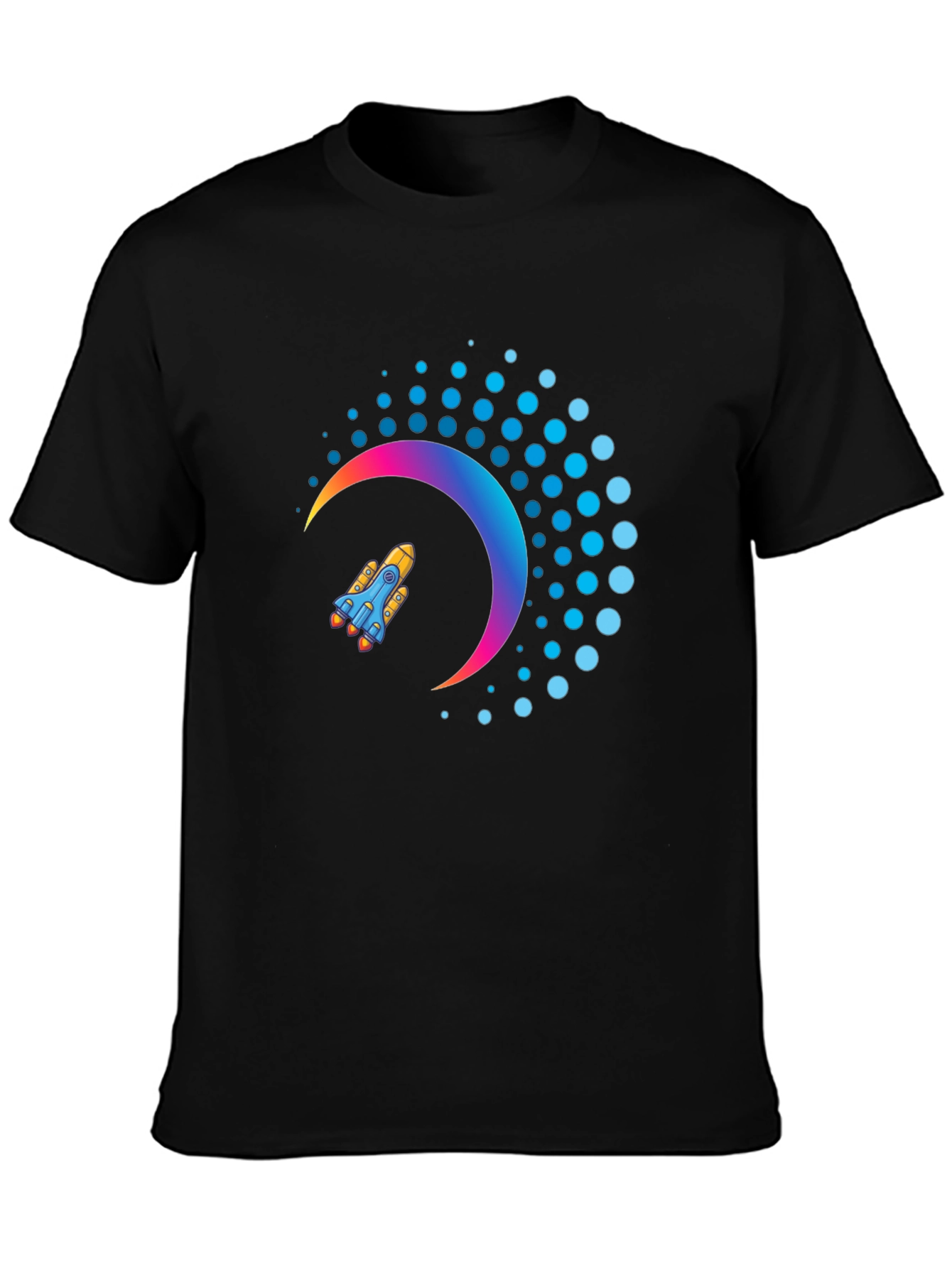 Rocket Crescent T-Shirt - Space Dreams!